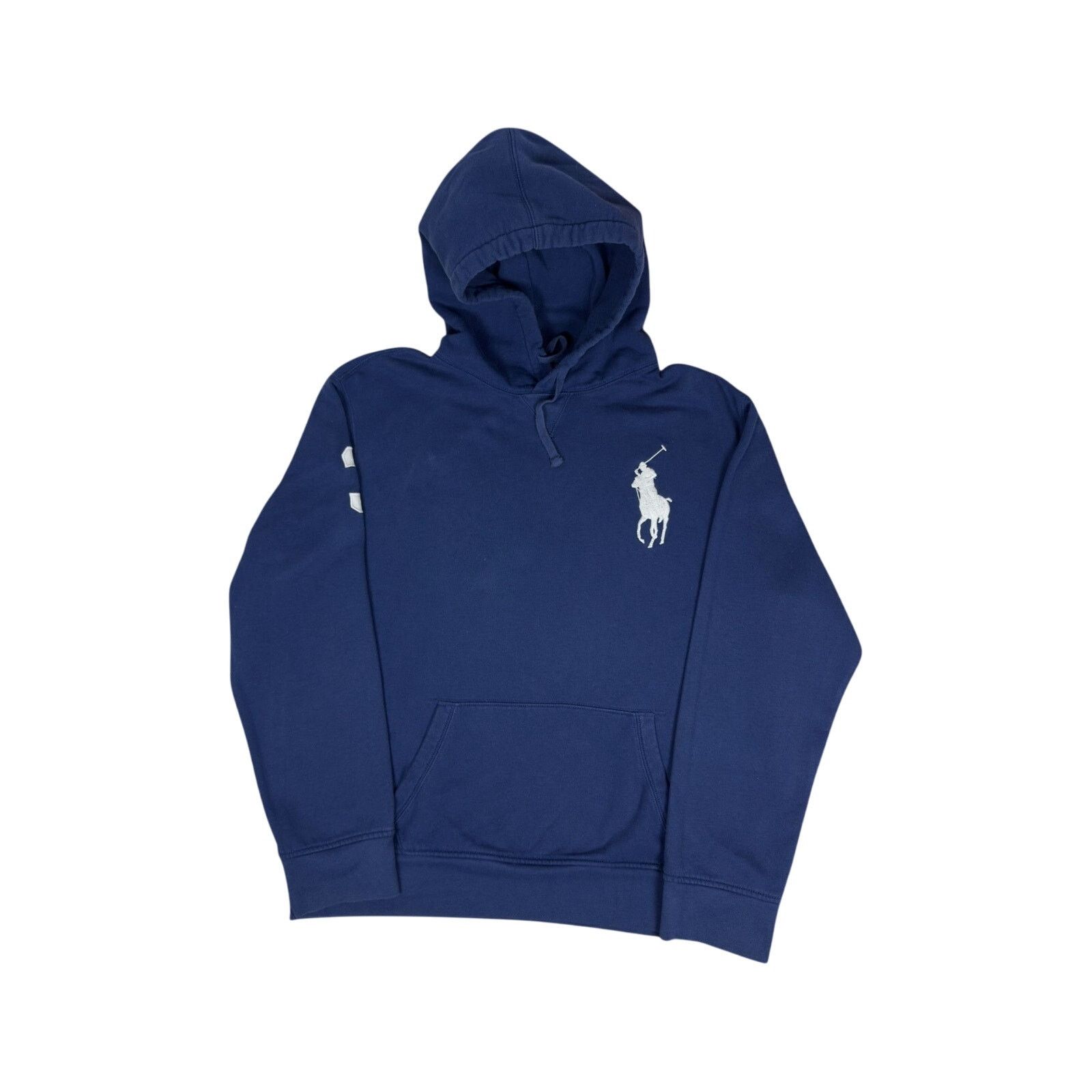 Polo Ralph Lauren × Vintage Polo Ralph Lauren Blue Cotton Hoodie XL Size US XL / EU 56 / 4 - 1 Thumbnail