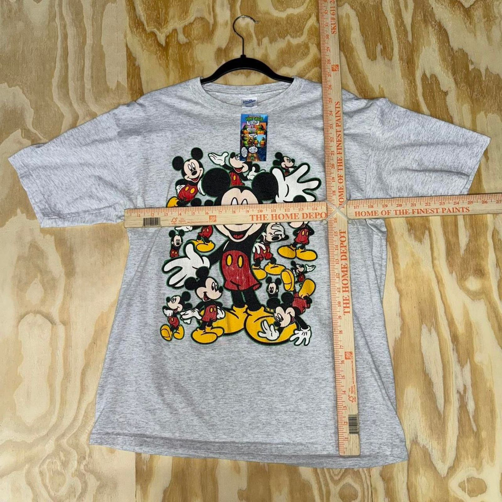 Disney Vintage y2k mickey mouse 1990s disneyland cartoon t-shirt Size US L / EU 52-54 / 3 - 3 Thumbnail