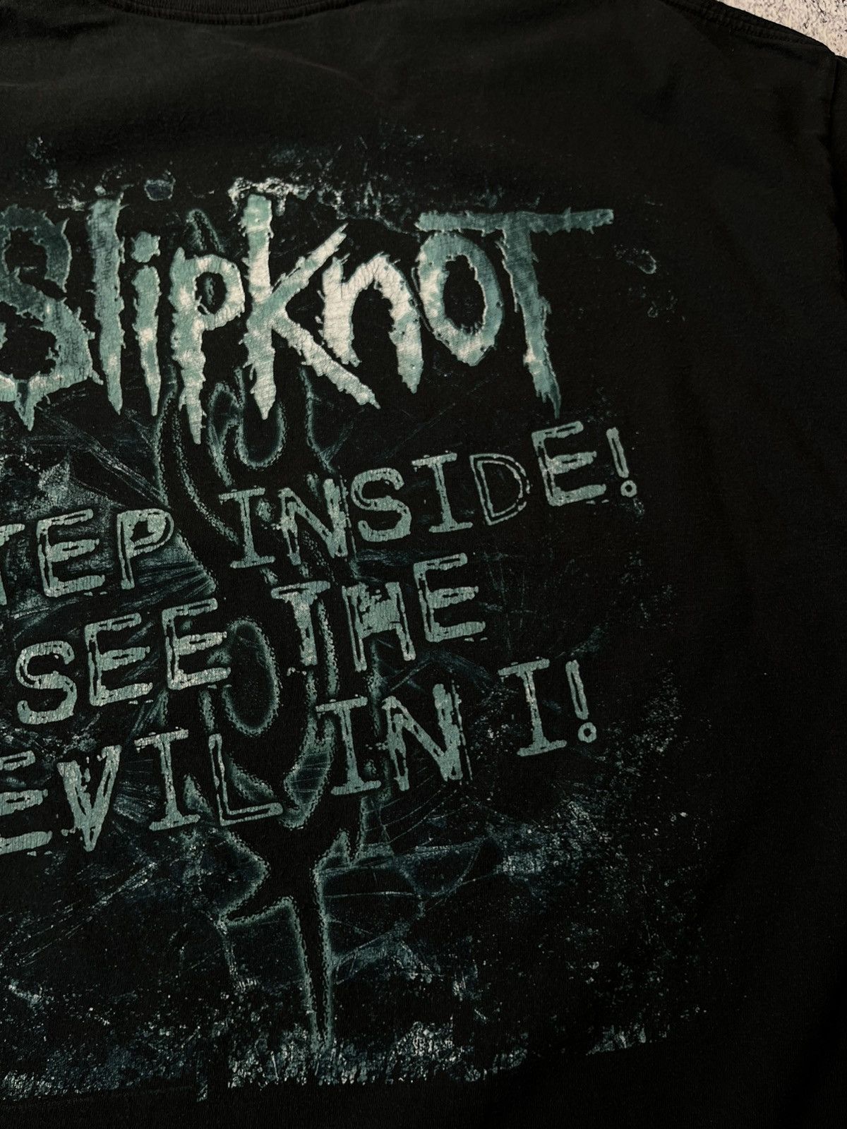 Band Tees VINTAGE SLIPKNOT 2014 Tour metal T-shirt Band tee Size US XL / EU 56 / 4 - 25 Thumbnail