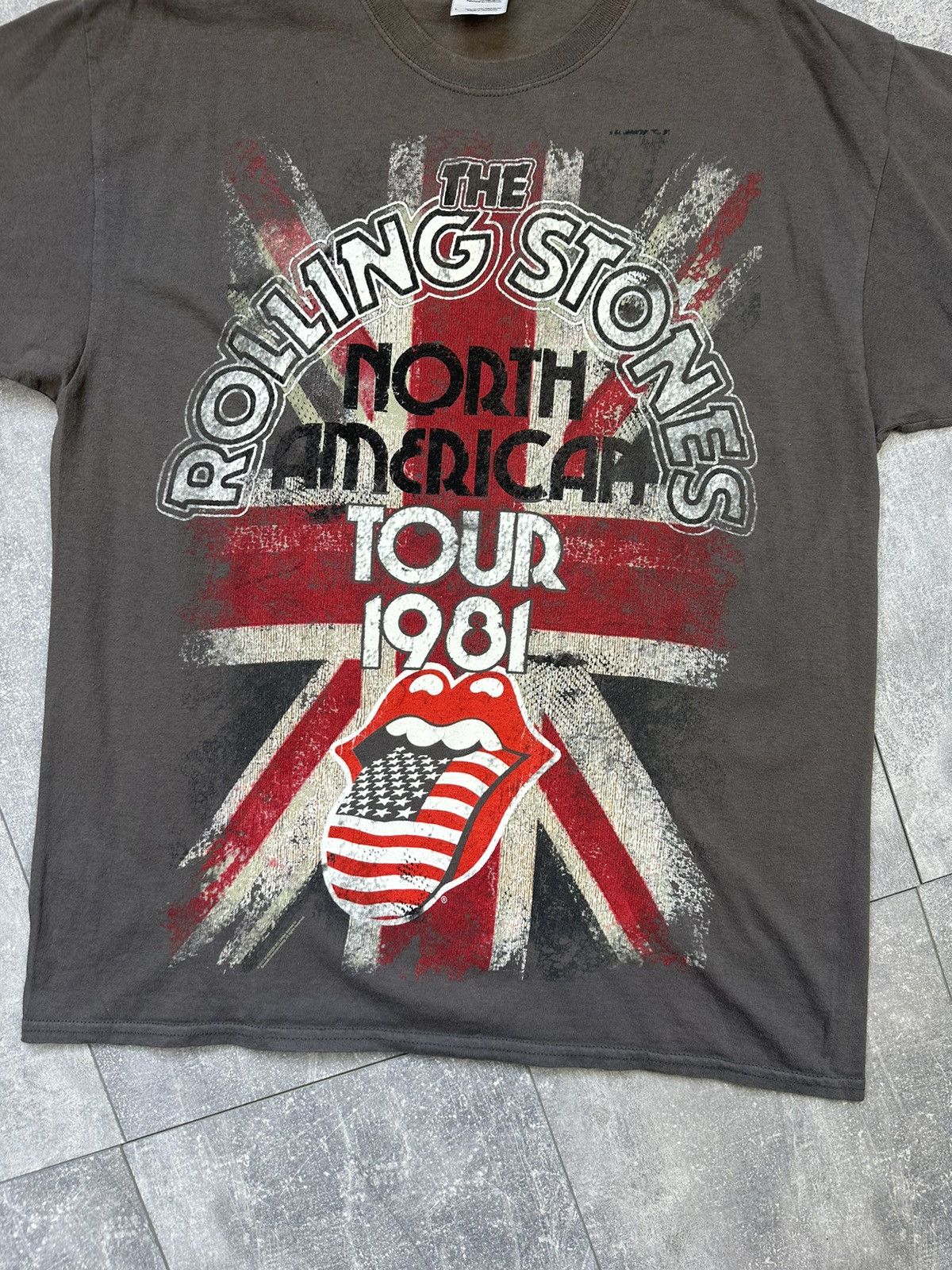 Band Tees The Rolling Stones 2011 North American Tour Band Tee Size US L / EU 52-54 / 3 - 4 Thumbnail