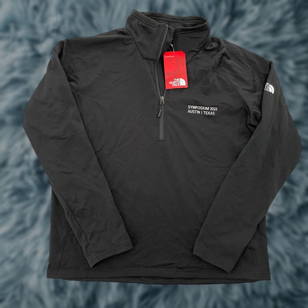 The North Face The North Face Sweater Adult XL Black Mountain Peaked 1/4 Zip Fleece Texas Mens Size US XL / EU 56 / 4 - 1 Thumbnail