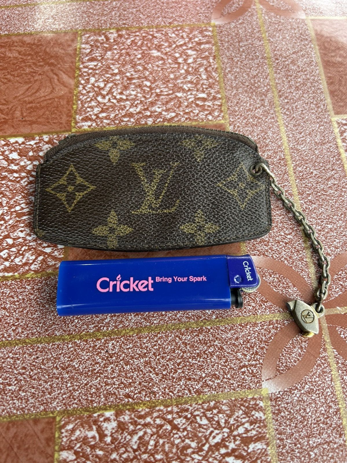 Louis Vuitton Vintage 80’s LV Monogram Key Porch Pochette Cles Size ONE SIZE - 10 Thumbnail