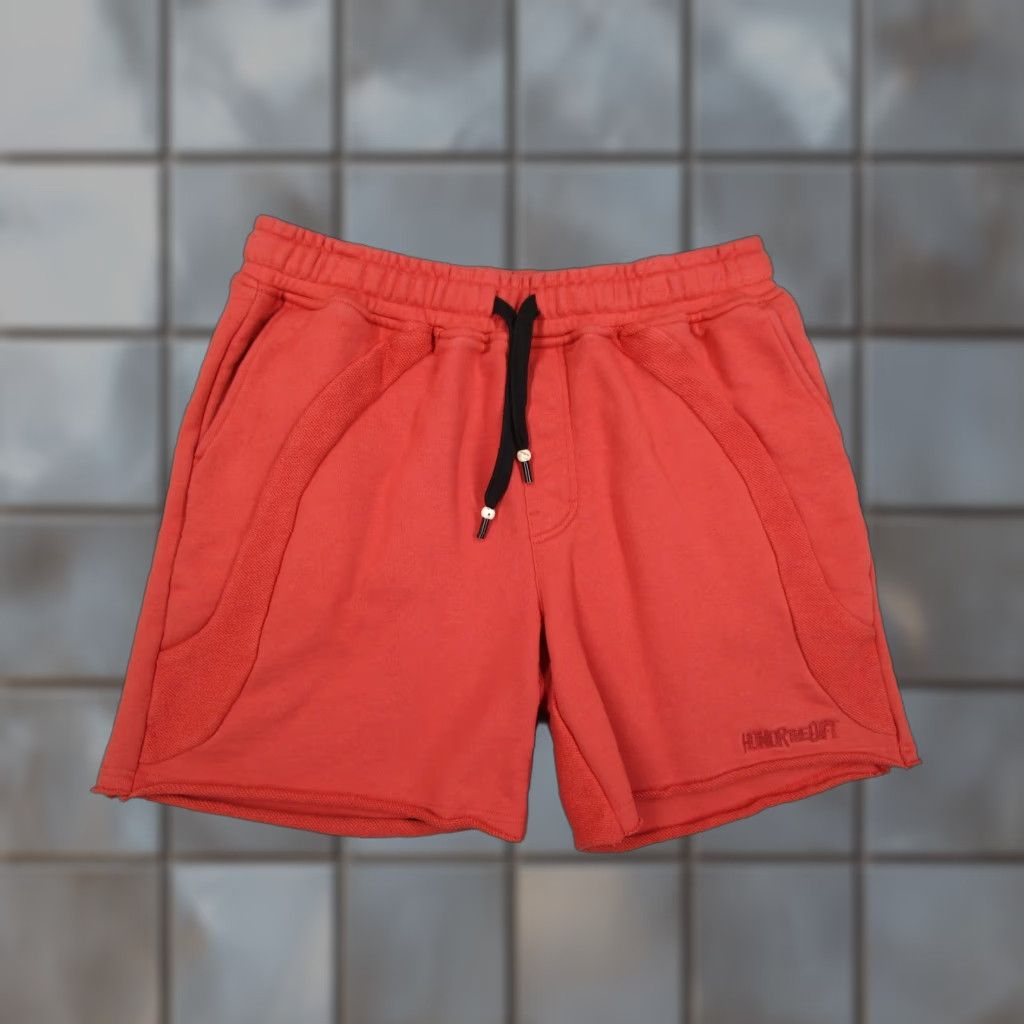 Honor the Gift Honor The Gift Mens XL Red Fleece Sweat Shorts Casual Streetwear Lounge Comfort Drawstring Elastic Waist Pockets Classic 100% Cotton Size US 36 / EU 52 - 1 Thumbnail