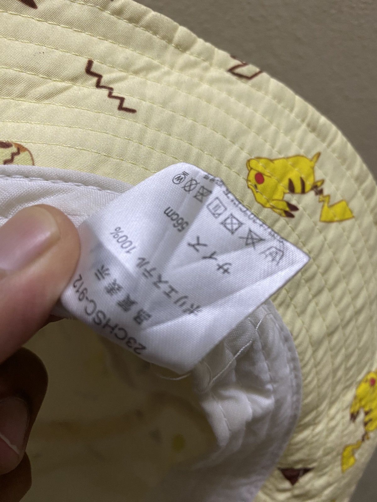 Pokemon × Vintage Pokémon Pikachu Overprint Bucket Hat Size ONE SIZE - 4 Thumbnail