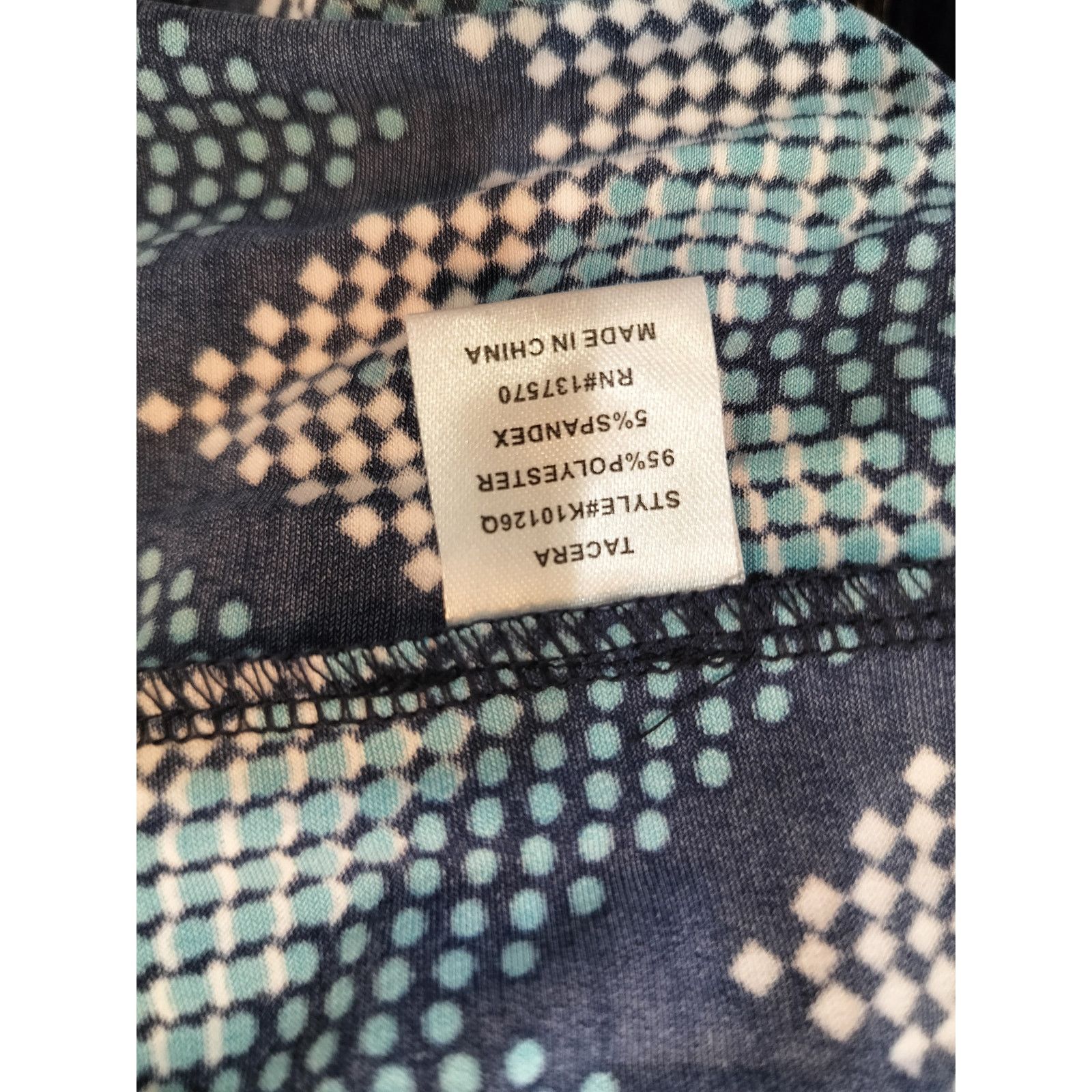 Other Tacera Chevron Print Sleeveless Shirt Dress S Tie Waist Blue Size S / US 4 / IT 40 - 10 Thumbnail