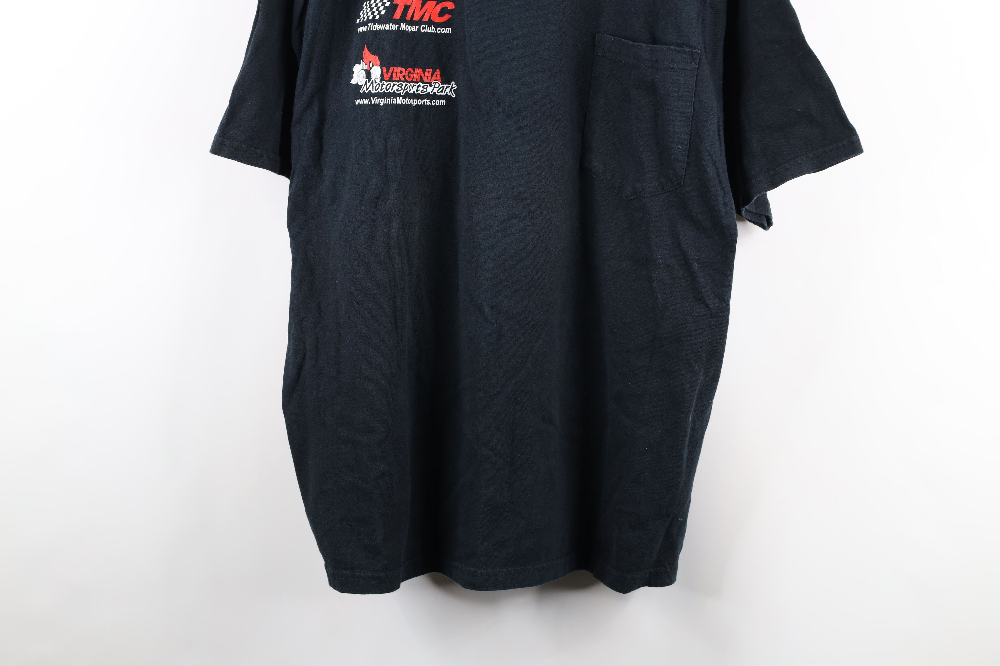 Vintage Vintage Y2K 2006 Out Mopar Racing Virginia Pocket T-Shirt Size US XL / EU 56 / 4 - 3 Thumbnail