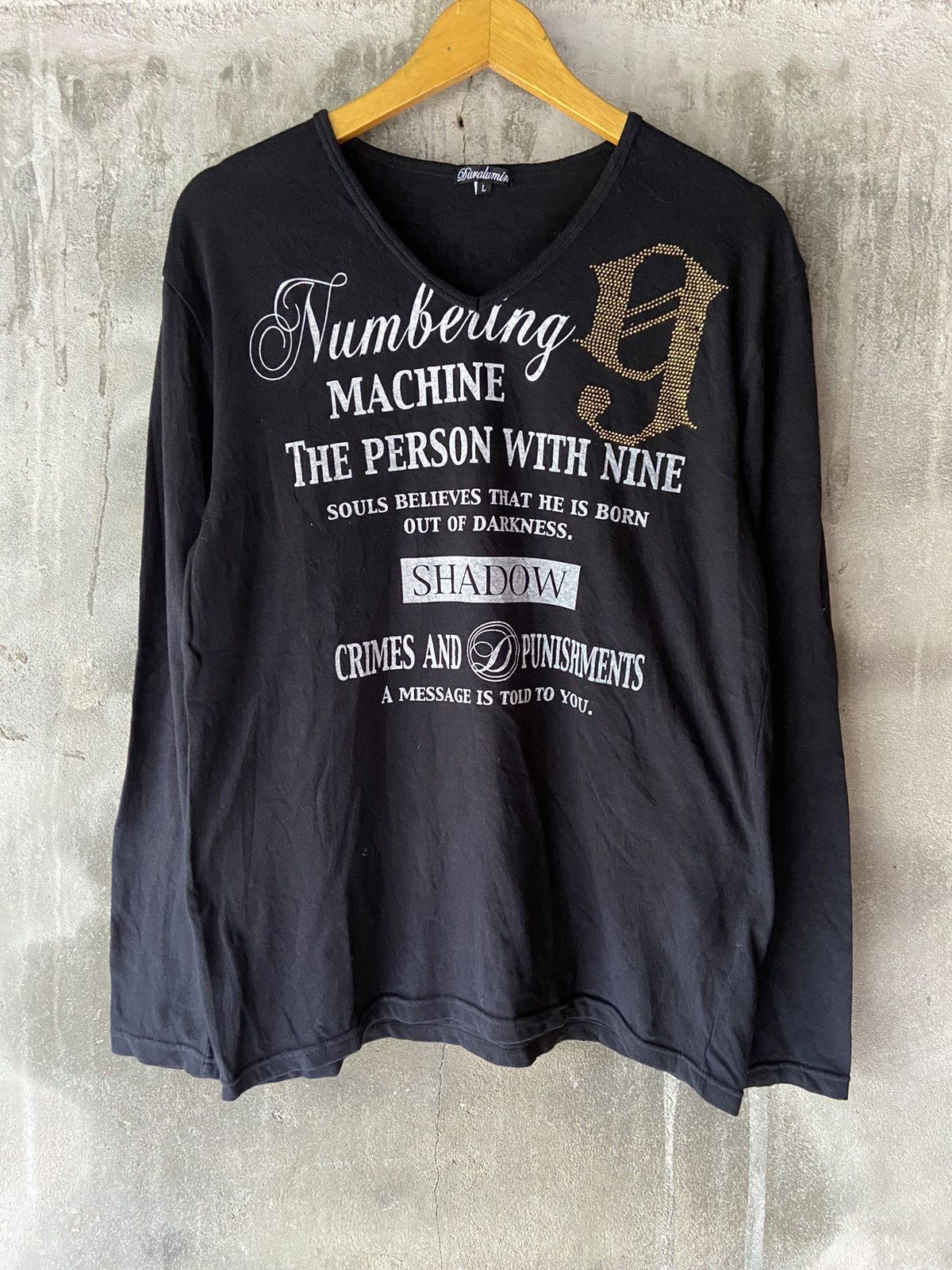 If Six Was Nine NUMBERING MACHINE THE PERSON WITH NINE LONG SLEEVE Size US M / EU 48-50 / 2 - 1 Thumbnail
