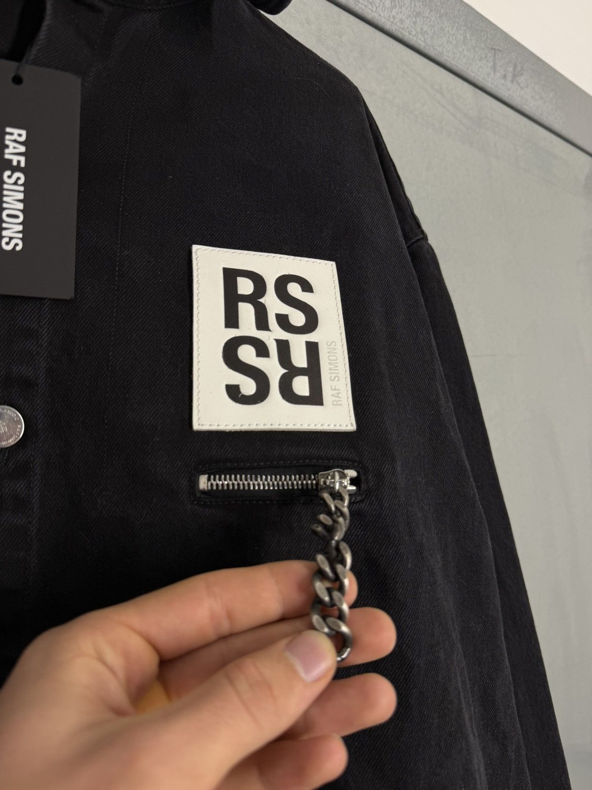 Raf Simons Raf Simons AW20-21 Life On Mars Patch Denim Overshot Size US S / EU 44-46 / 1 - 4 Thumbnail