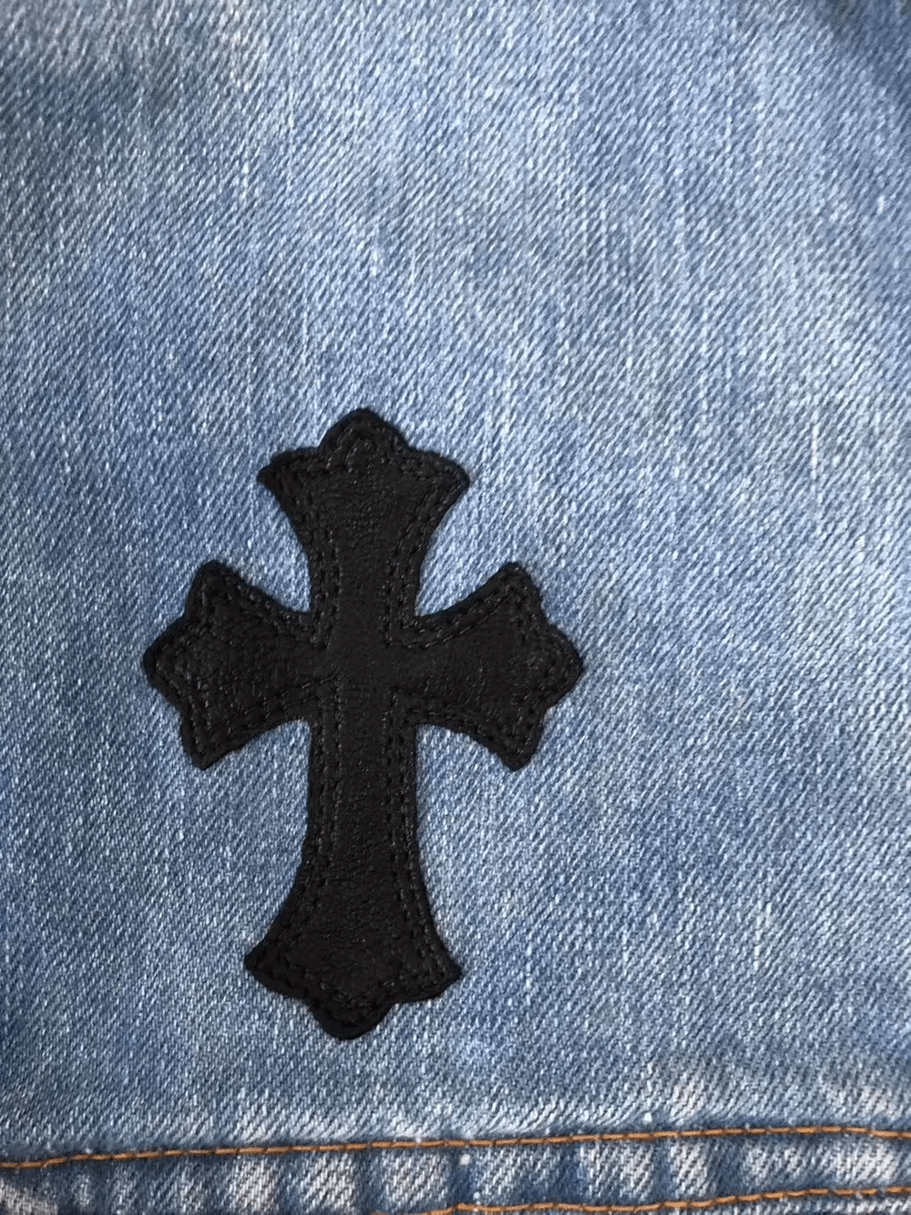 Chrome Hearts Chrome Hearts Levi's Cross Patch Denim Jacket Size S / US 4 / IT 40 - 4 Thumbnail