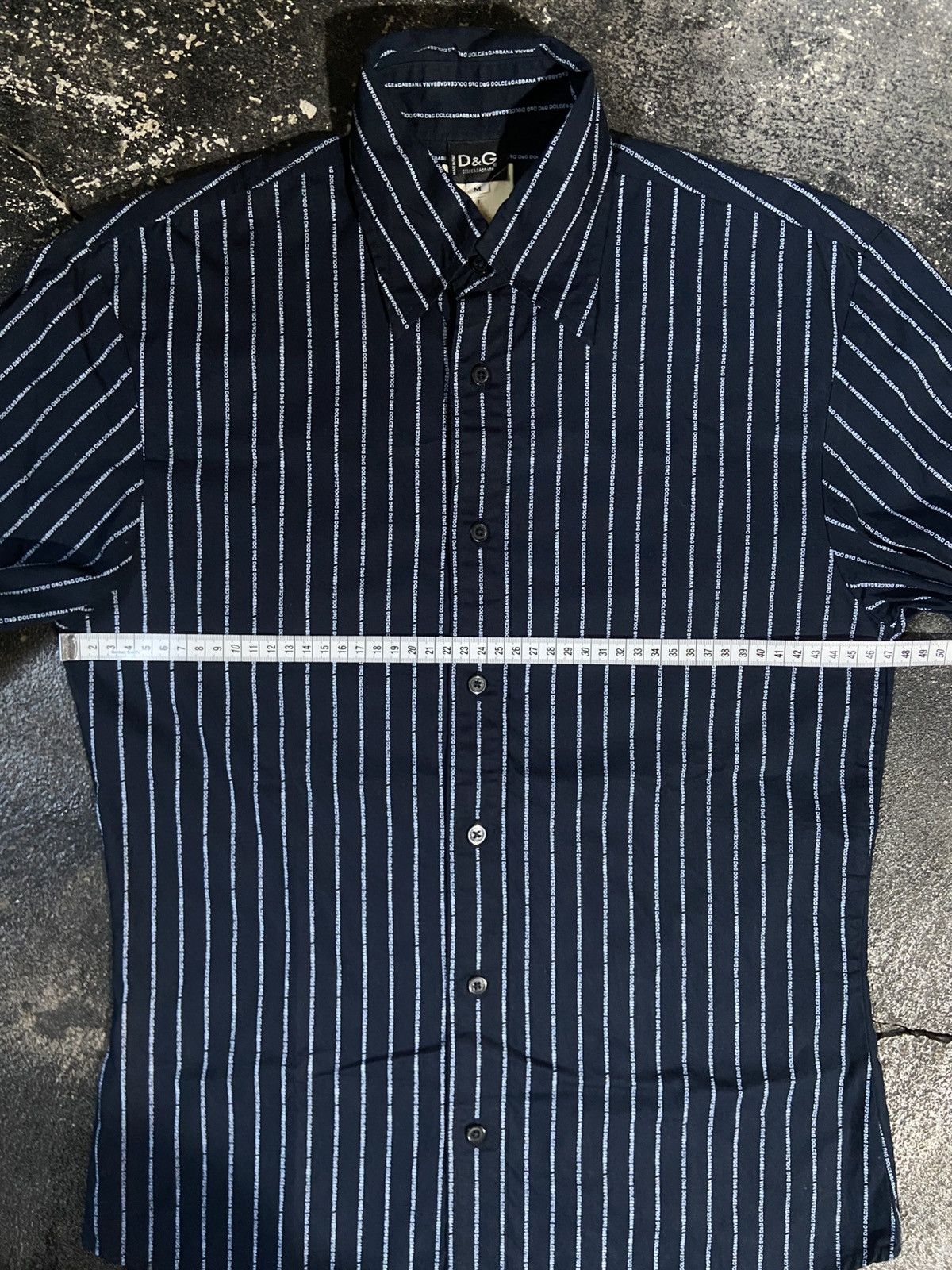 Dolce & Gabbana Monogram Dolce & Gabbana Button Up Shirt Size US M / EU 48-50 / 2 - 16 Thumbnail