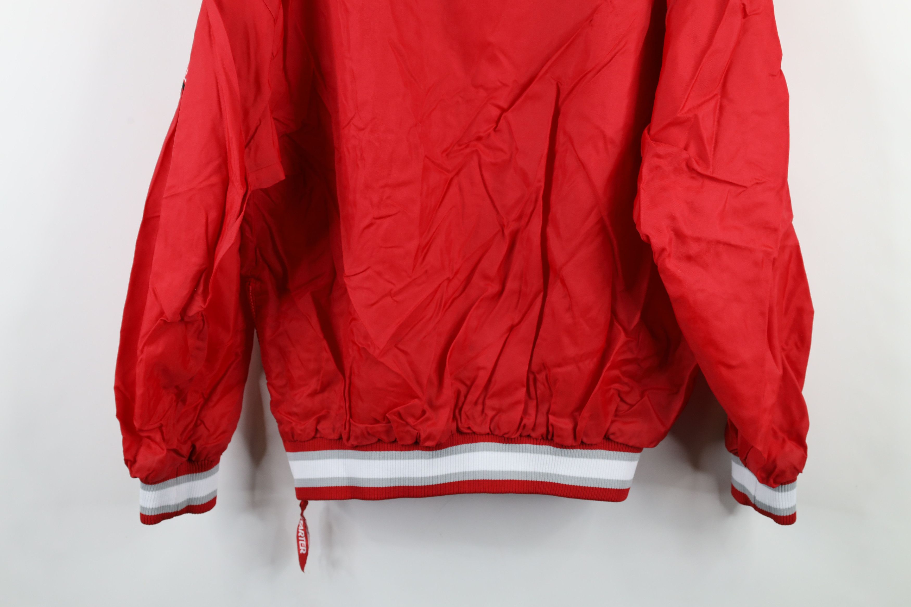 Starter × Vintage Vintage 90s Starter Ohio State University Windbreaker Jacket Size US XL / EU 56 / 4 - 15 Thumbnail