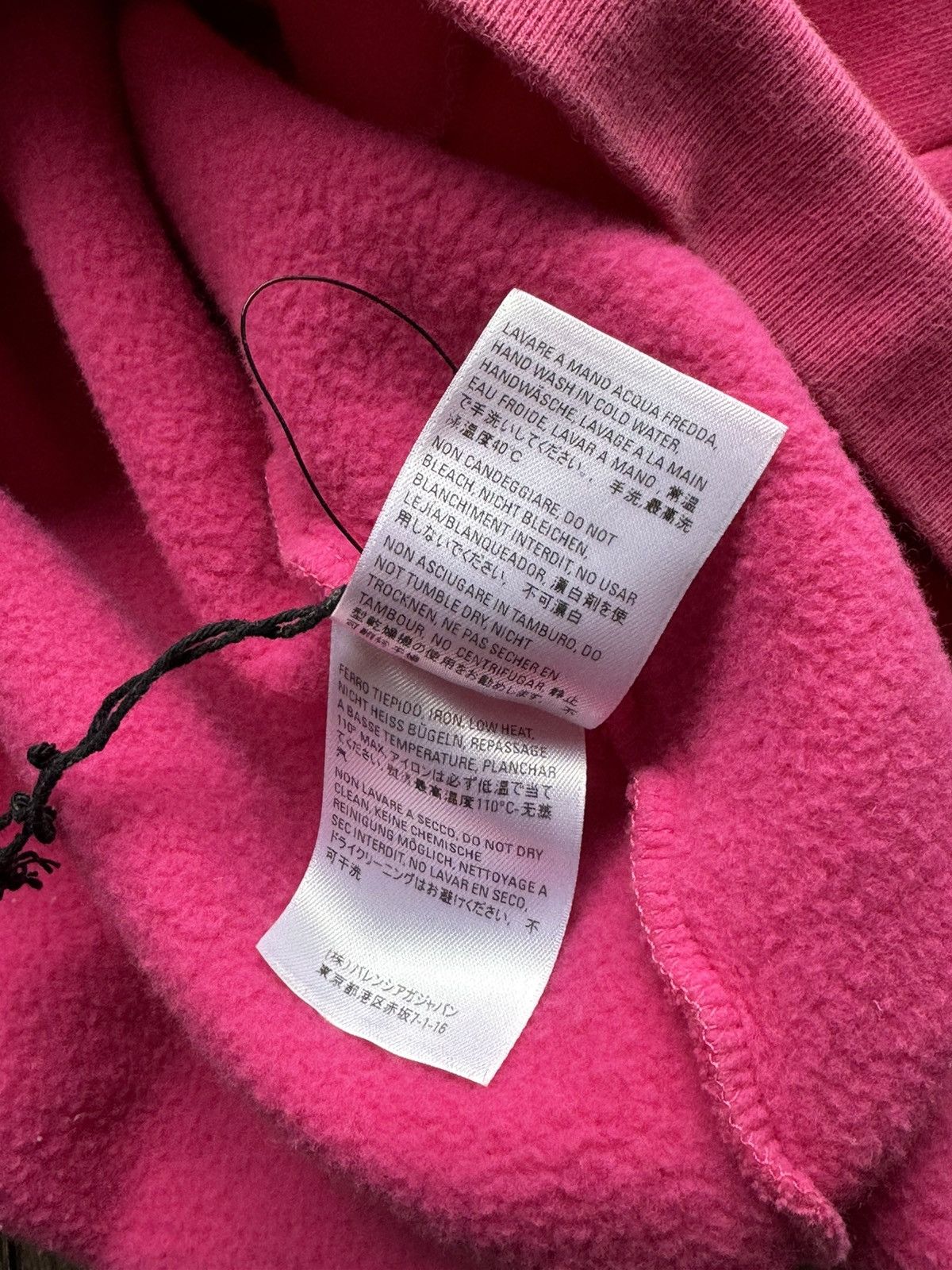 Balenciaga Balenciaga Pink Bonjour Hoodie pullover sweatshirt - XL Size US XL / EU 56 / 4 - 7 Thumbnail