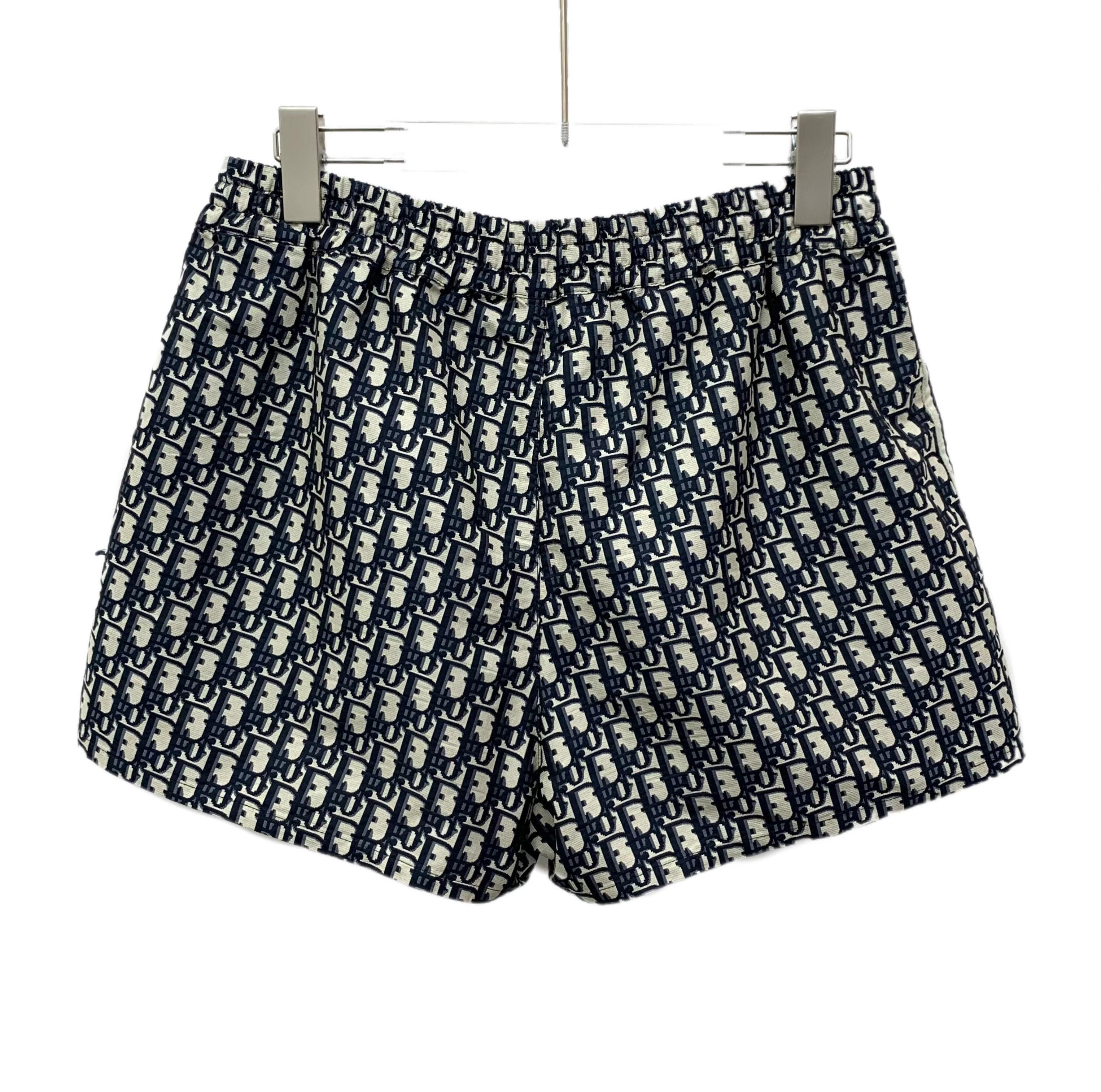 Dior Dior Shorts Logo Jacquard Cotton Multi (Size S) Size 26" / US 2 / IT 38 - 7 Thumbnail