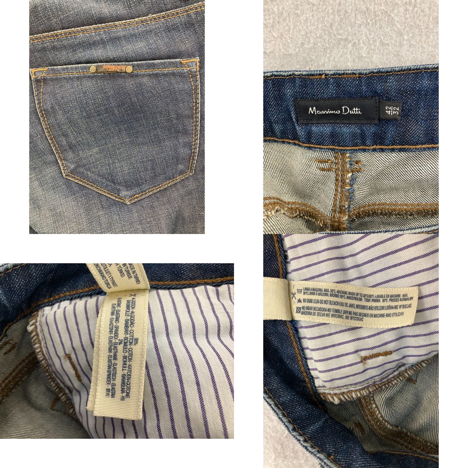 Massimo Dutti massimo dutti jeans mens 42x32 - Jeans - Men - 42 - Blue - Straight - Massimo Dutti - 42x32 - Mens Jeans - Blue - 90s? Size US 42 / EU 58 - 8 Thumbnail