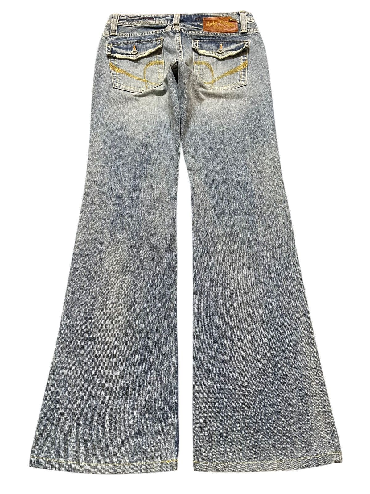 Hysteric Glamour Vintage Japanese Brand Bush Pants Faded Wash Bootcut Jeans Size US 28 / EU 44 - 2 Thumbnail
