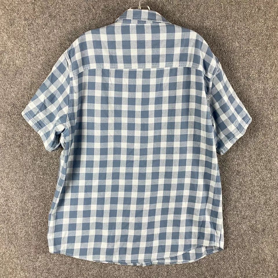 Other Brothers/Sons Shirt Men's XL Blue Check Button Up Size US XL / EU 56 / 4 - 7 Thumbnail