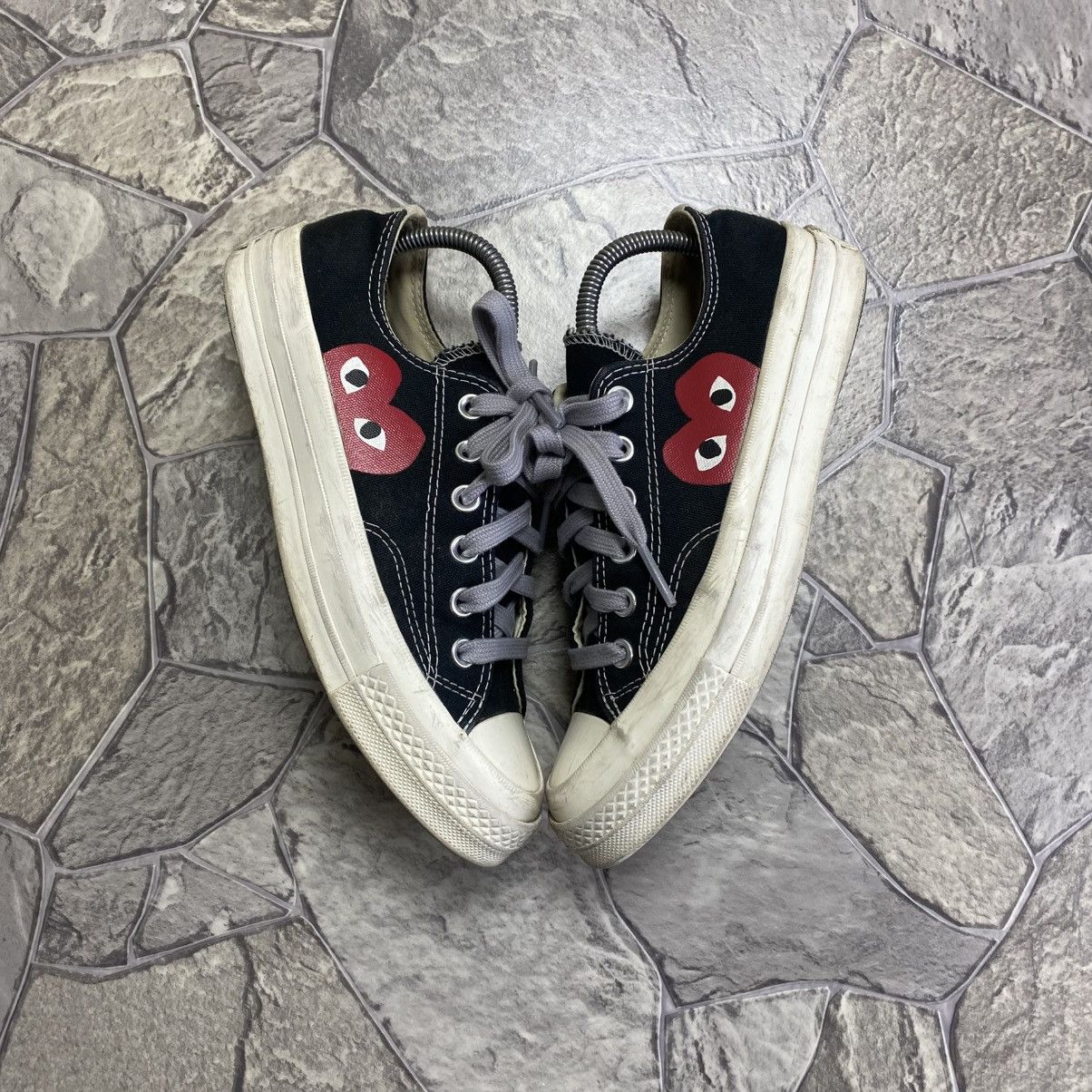 Comme des Garcons Comme des Garcons Play Converse Low Top Shoes Size US 6 / EU 39 - 6 Thumbnail