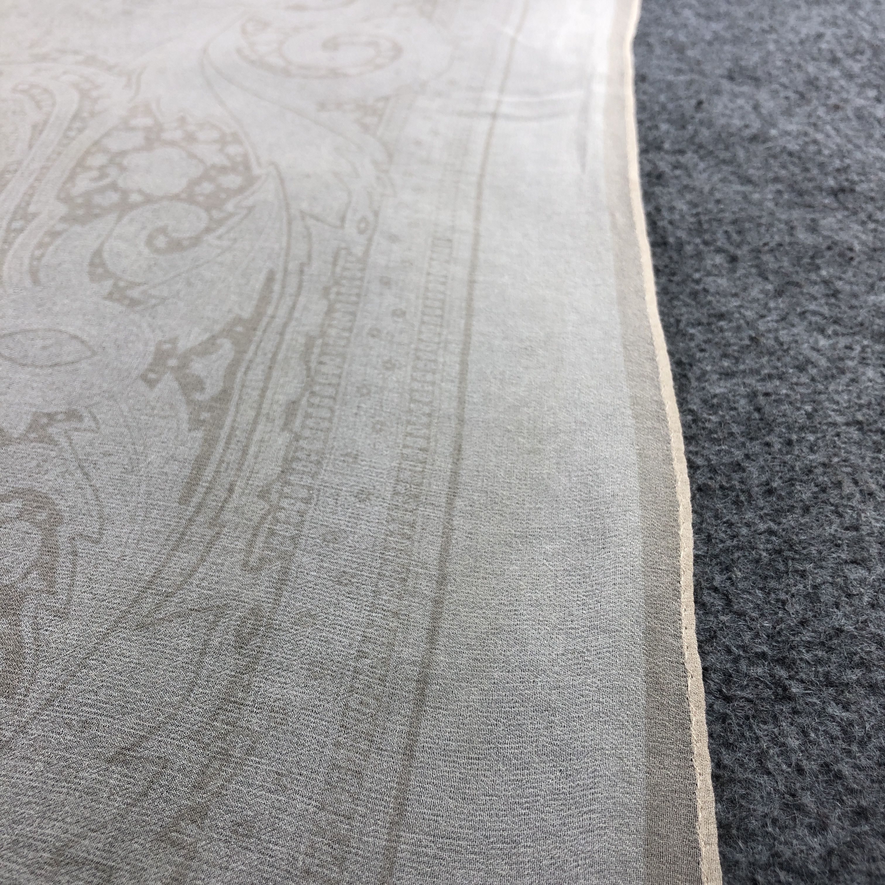 Pierre Balmain Pierre Balmain Paisley Hand Rolled Silk Scarf M1069 Size ONE SIZE - 9 Thumbnail