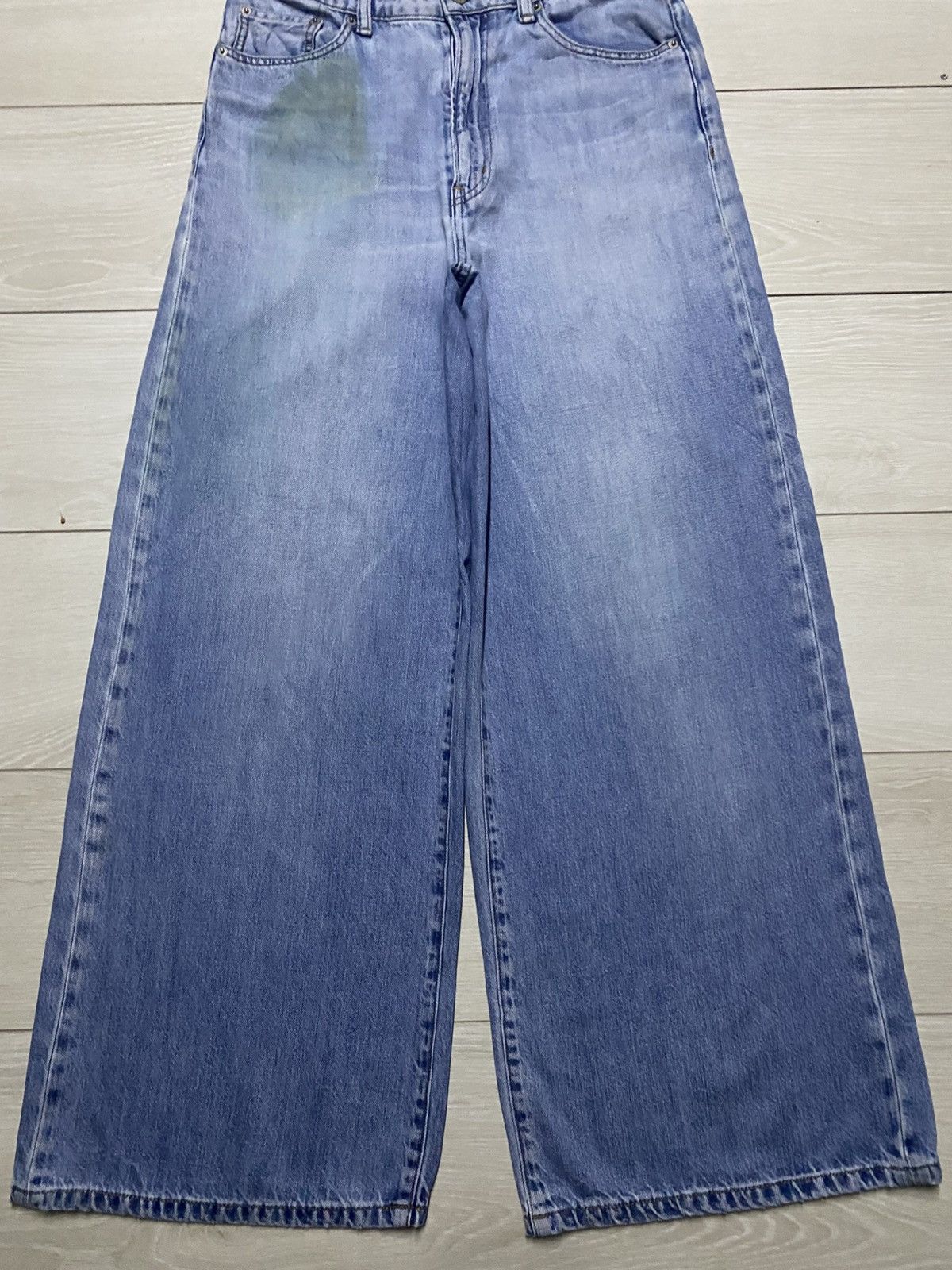 Japanese Brand Vintage Japanese Brand Earth Music & Ecology Baggy Jeans Size US 30 / EU 46 - 5 Thumbnail