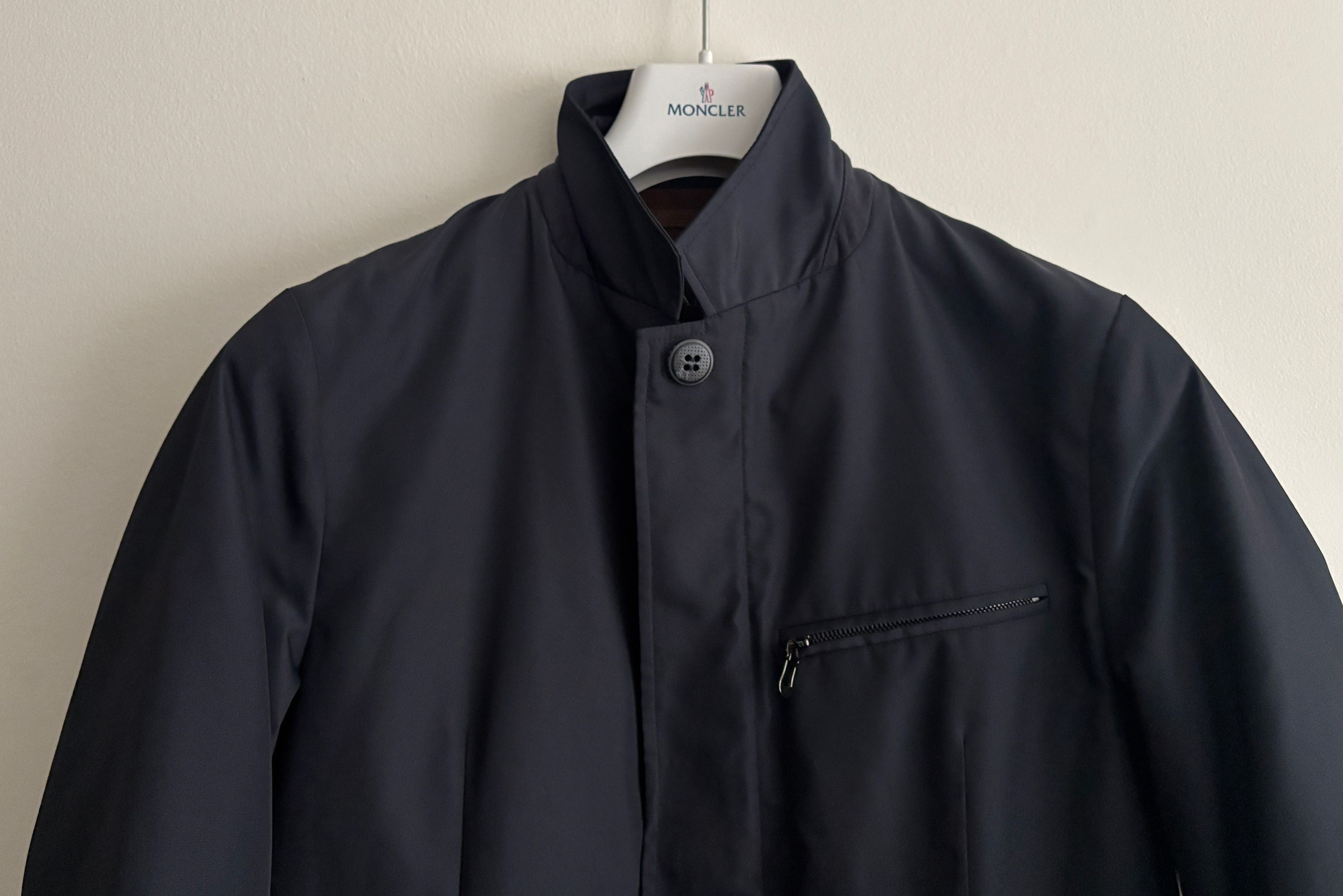 Canali $1600 Rain & Wind Tech Hybrid Zip Jacket/ Sport Coat Size US S / EU 44-46 / 1 - 15 Thumbnail