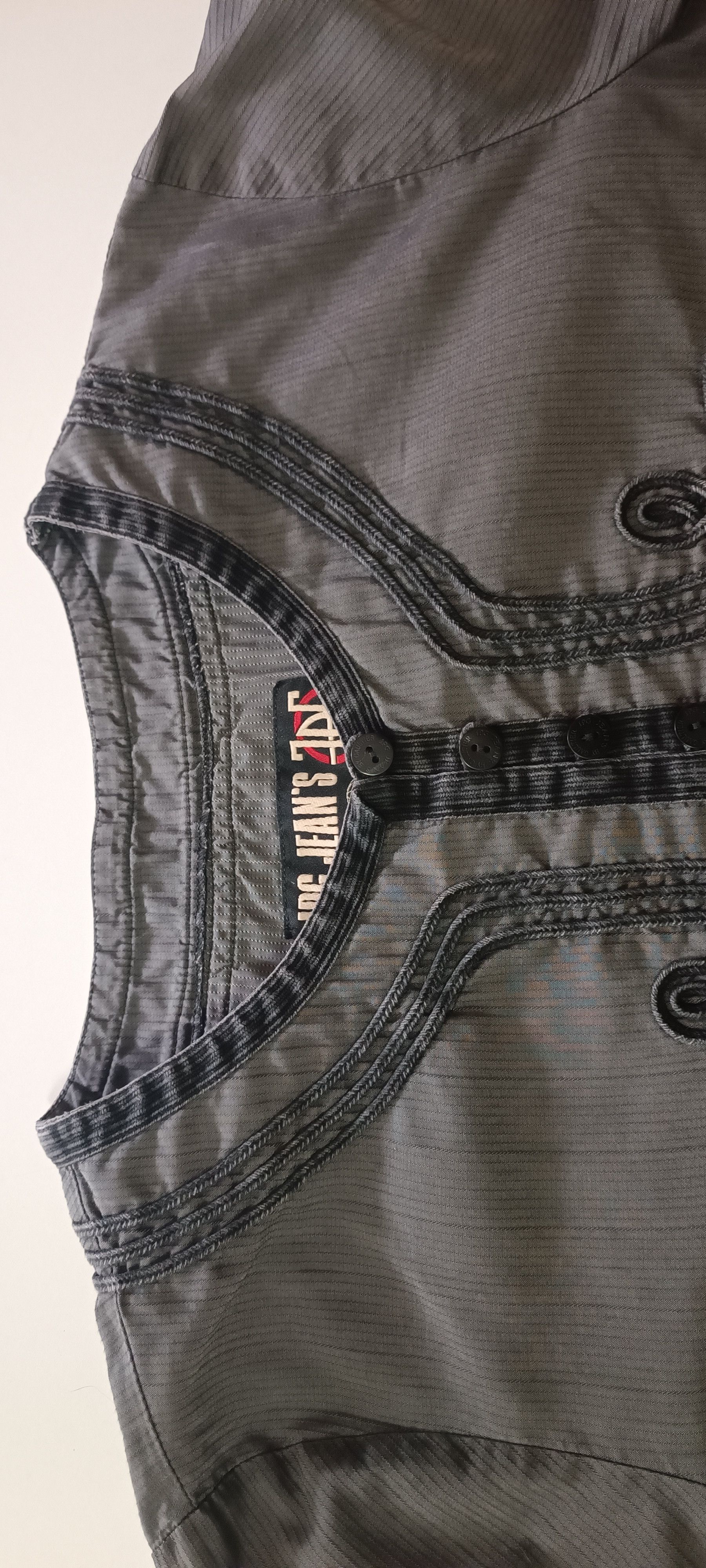 Jean Paul Gaultier Oriental-inspired embroidery gray t-shirt Size L / US 10 / IT 46 - 13 Thumbnail