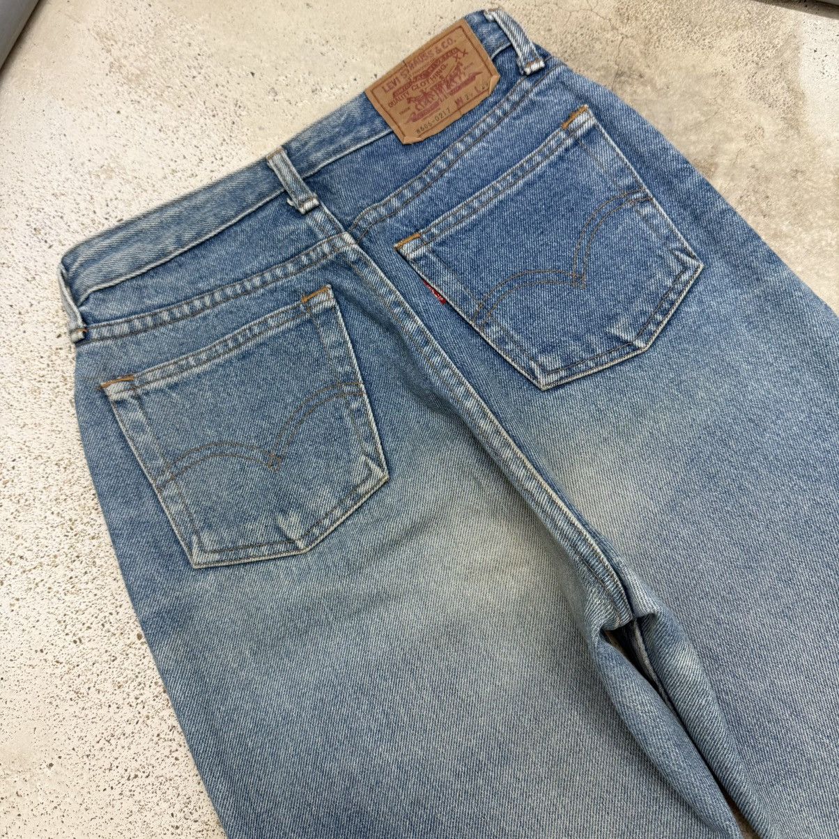 Levi's Vintage 90s Levis W606 High Waist Denim Pants Size 29" - 10 Thumbnail