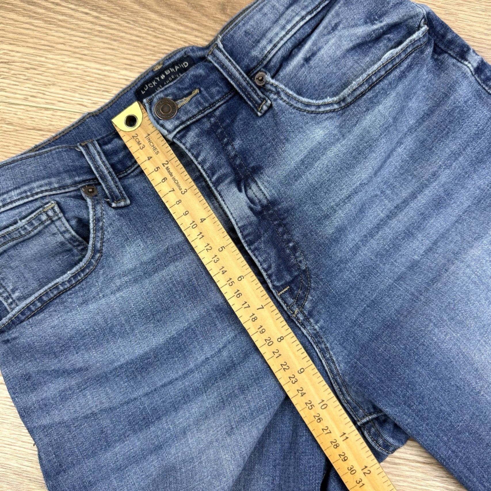 Lucky Brand Lucky Brand Jeans 12/31 Women Bridgette High Rise Skinny Ankle Jeans Blue 12 Womens Skinny Jeans Size 34" / US 12 / IT 48 - 6 Thumbnail