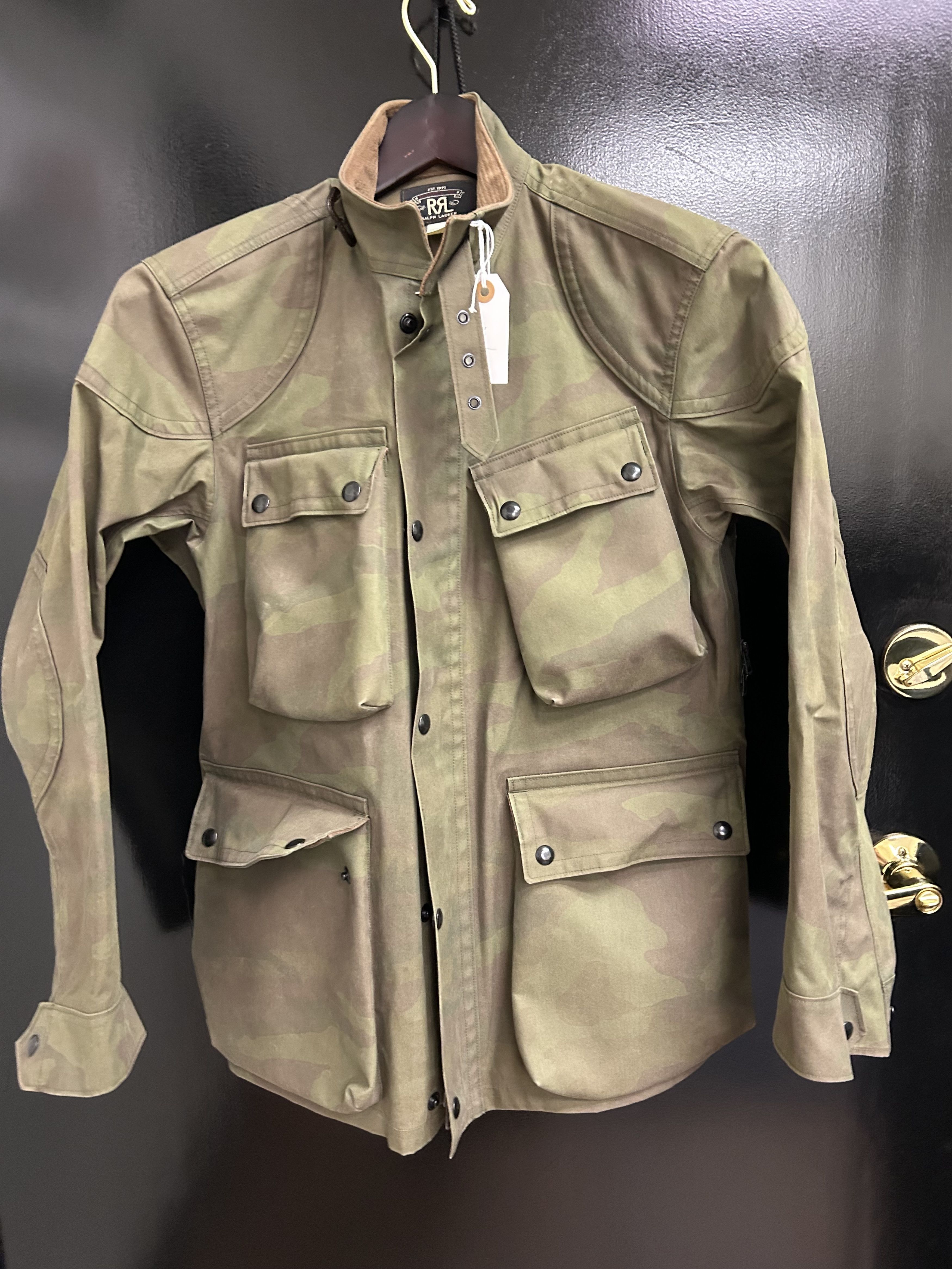 RRL Ralph Lauren RRL CAMO RAINCOAT LIMITED EDITION Size US S / EU 44-46 / 1 - 1 Thumbnail