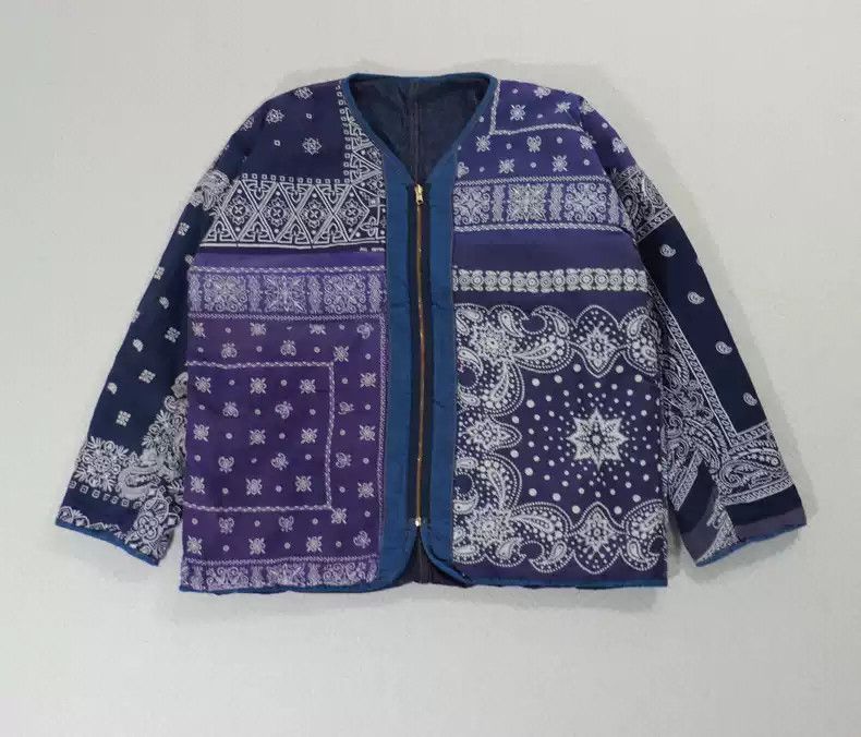 Visvim Visvim Wmv 19aw Kimono Liner jkt bandana | Grailed