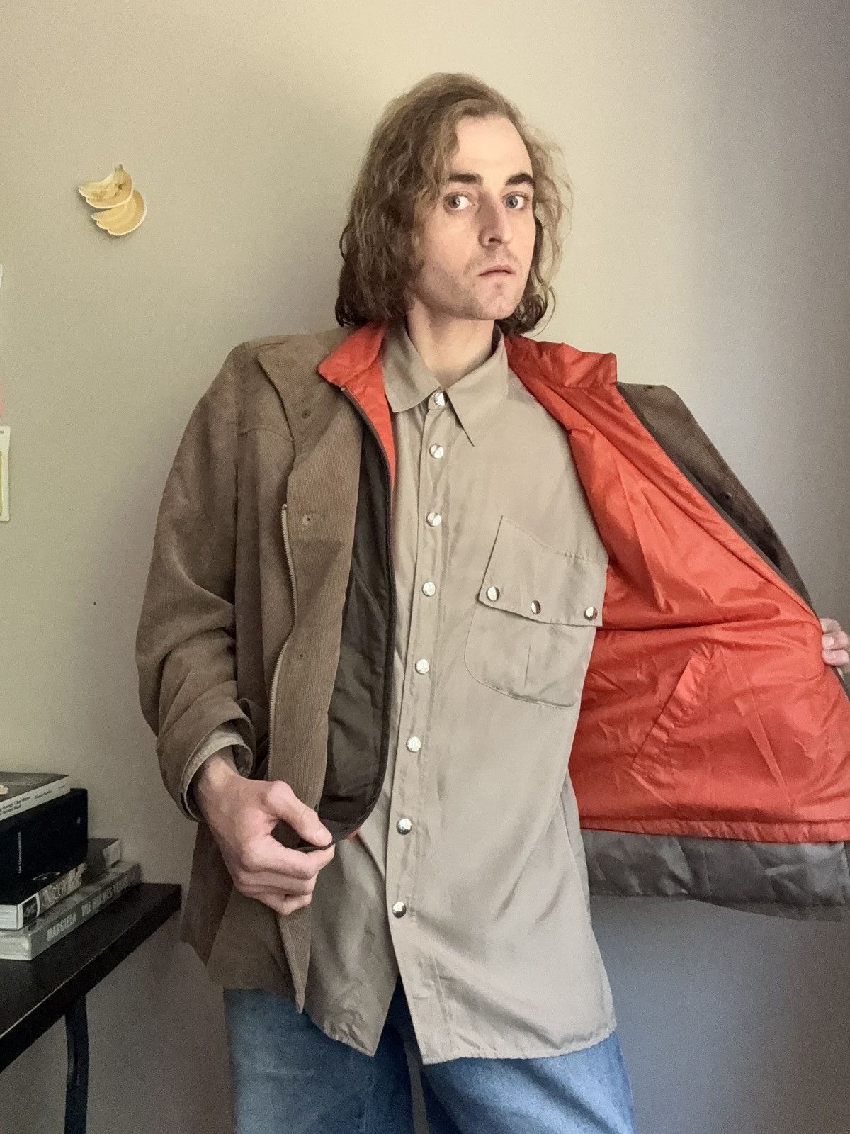 Jean Charles De Castelbajac CASTLEBAJAC Vintage Removable Vest Corduroy Zipper Jacket Size US L / EU 52-54 / 3 - 6 Thumbnail