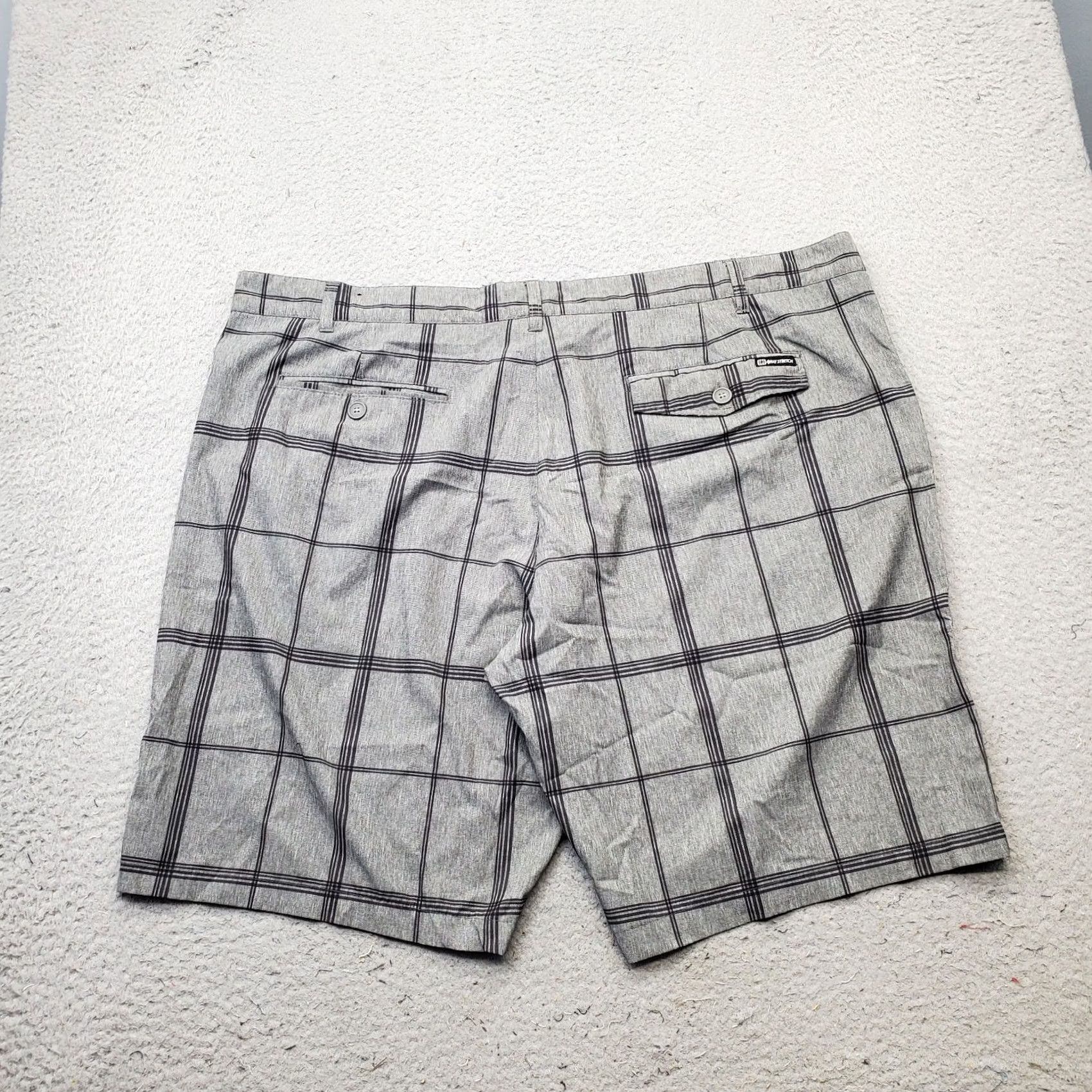 Vintage OP Chino Shorts Mens 46 Multi Plaid 4-Way Stretch Comfort Flat Front Outdoor Shirt Size US 30 / EU 46 - 2 Thumbnail