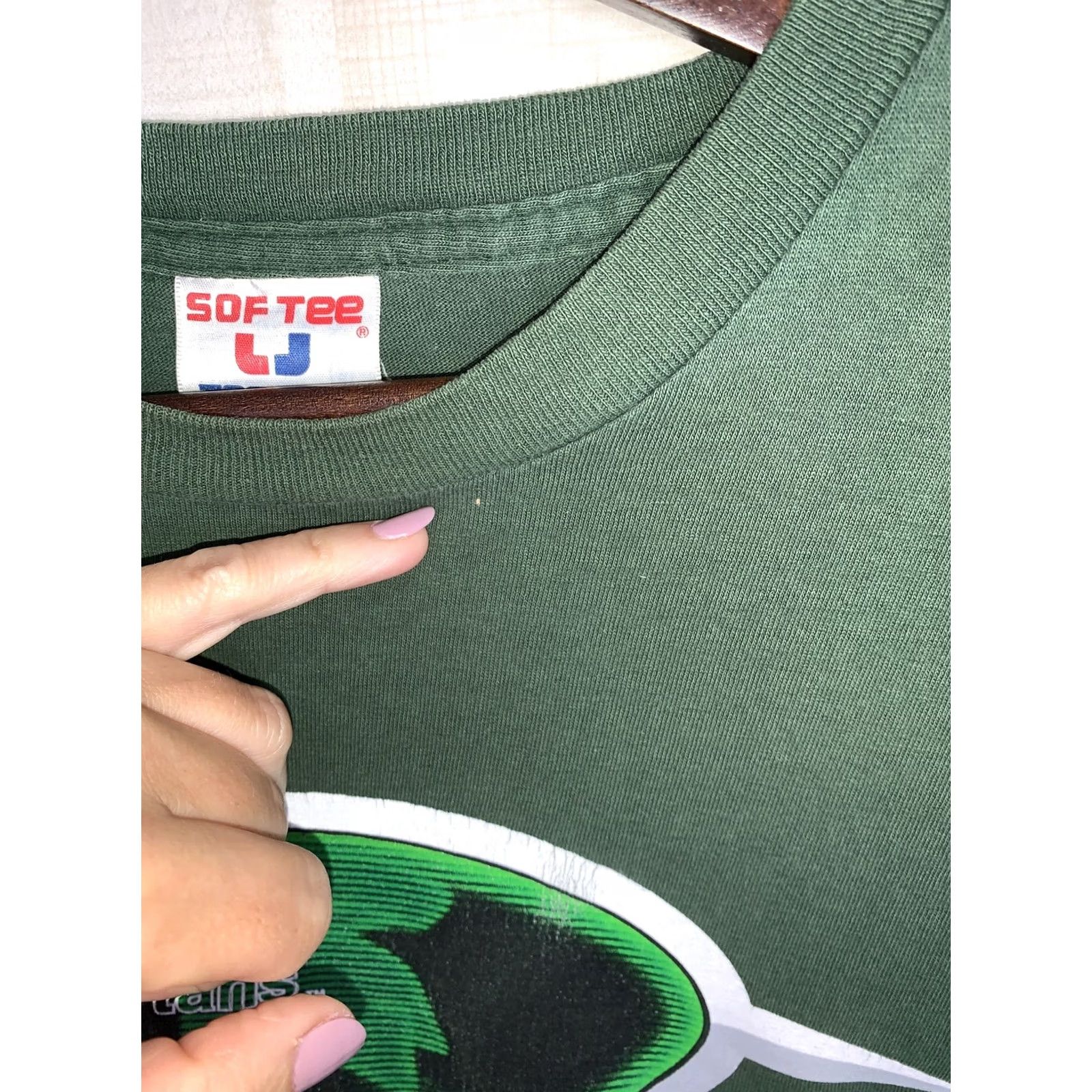 Vintage VINTAGE Michigan State Spartans T-Shirt Unisex Adults L Green 90s Graphic Sof Tee Size US L / EU 52-54 / 3 - 5 Thumbnail