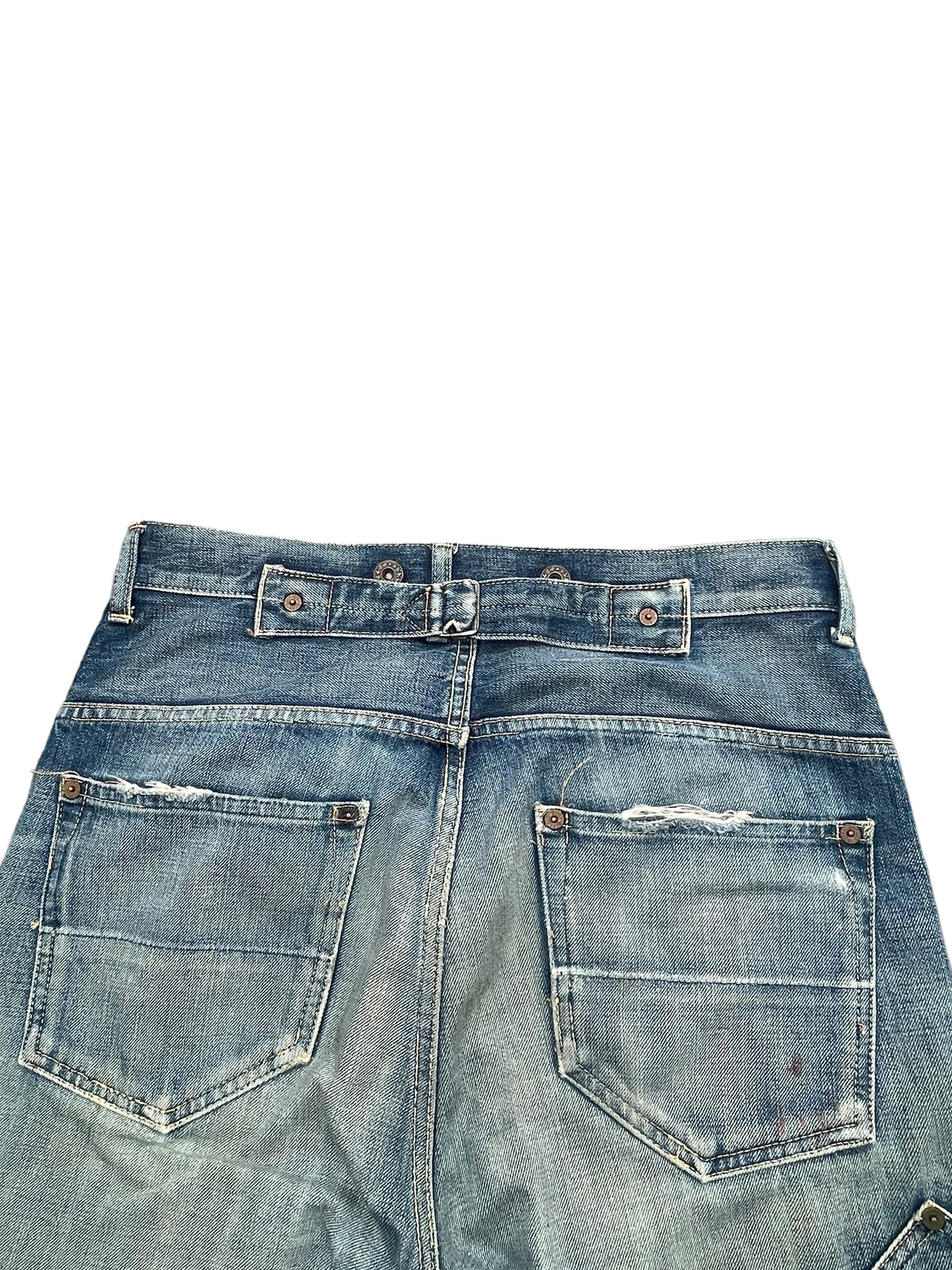 BUFFALO BOBS Vintage Buffalo Bobs Distresed Denim Size US 32 / EU 48 - 4 Thumbnail