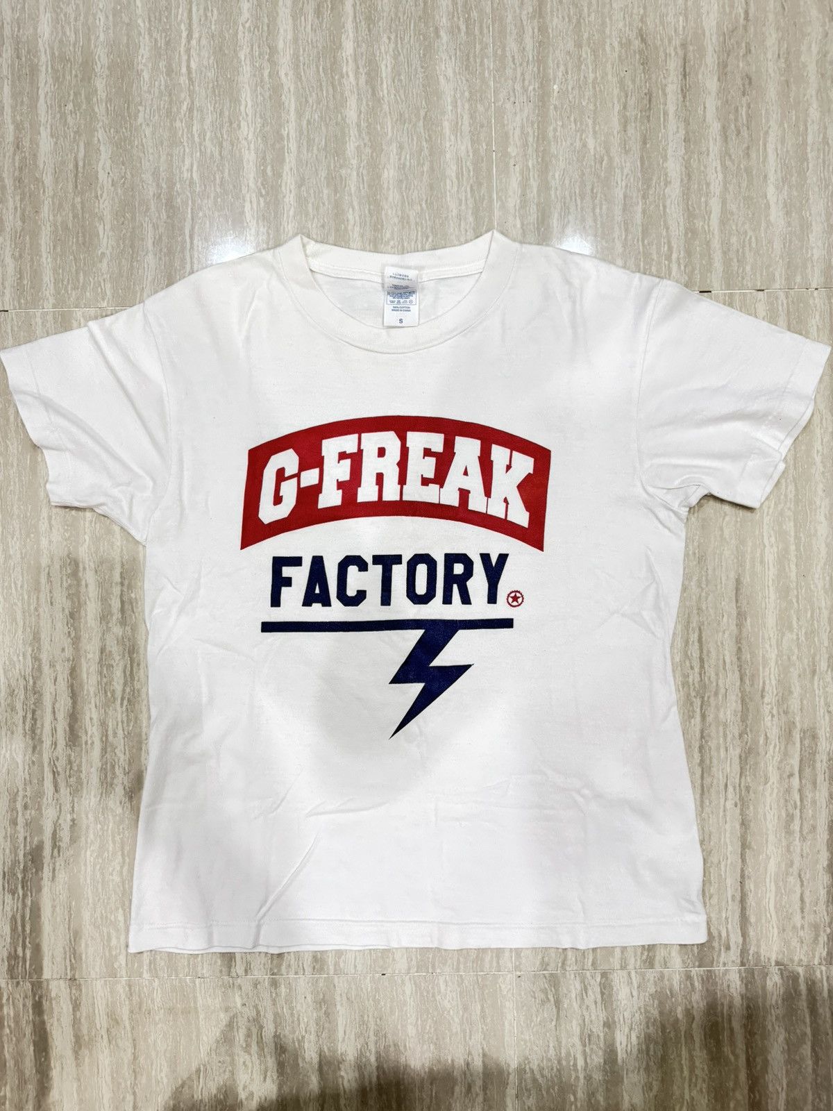 Band Tees G-Freak Factory Band white shirt S size Size US S / EU 44-46 / 1 - 2 Thumbnail