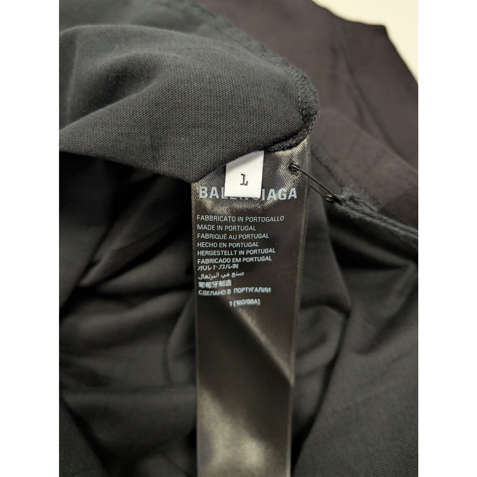 Balenciaga o1rshd1 Metal BB Stencil Vintage Oversized Jersey T-Shirt Size US S / EU 44-46 / 1 - 17 Thumbnail