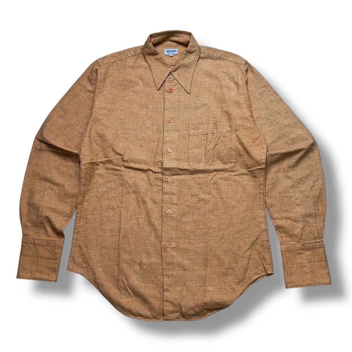 KENZO HOMME Vintage Long Sleeve Button Shirt
