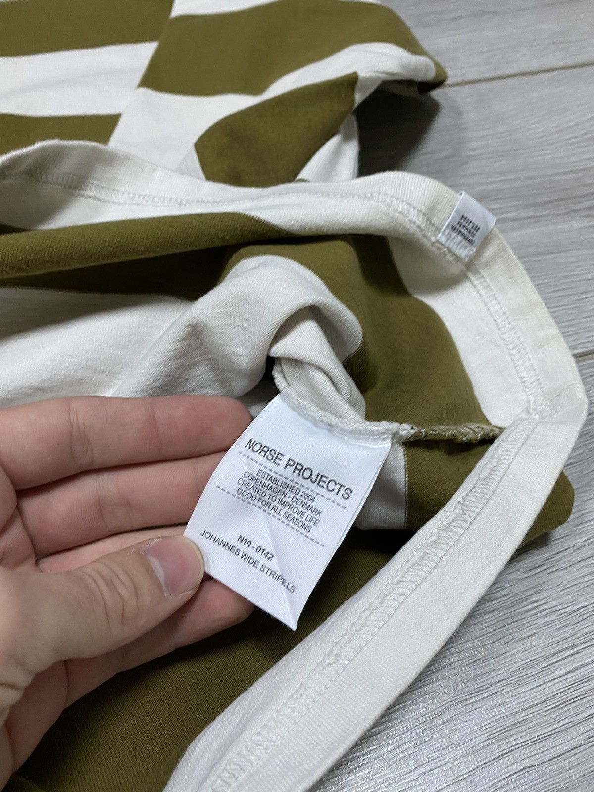 Norse Projects Norse Project striped sweatshirt long sleeve Size US M / EU 48-50 / 2 - 6 Thumbnail