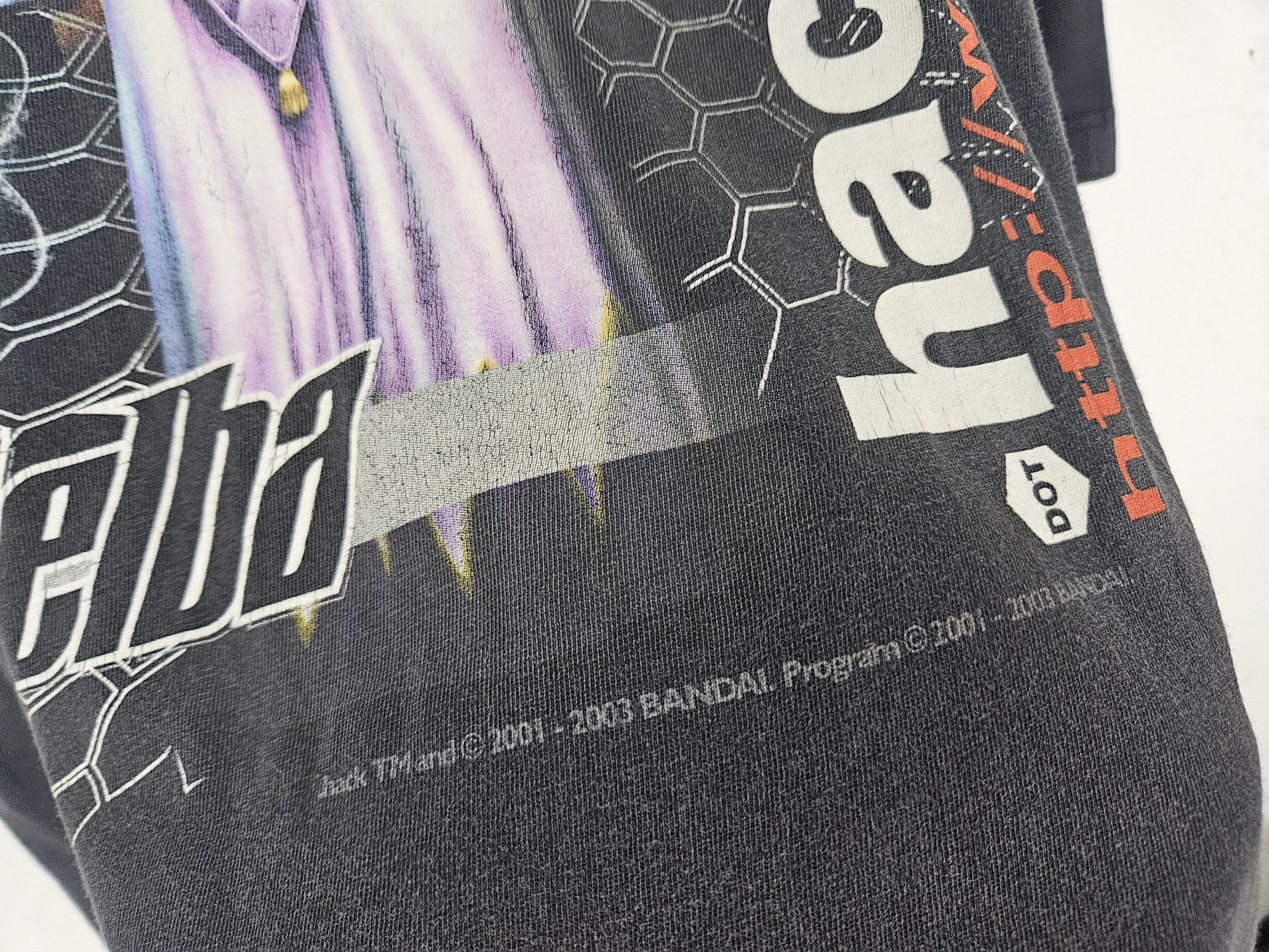 Anime × Japanese Brand × Vintage 2000s Project Hack Helba Bandai Sign Anime Promo Tee Shirt Size US XL / EU 56 / 4 - 5 Thumbnail