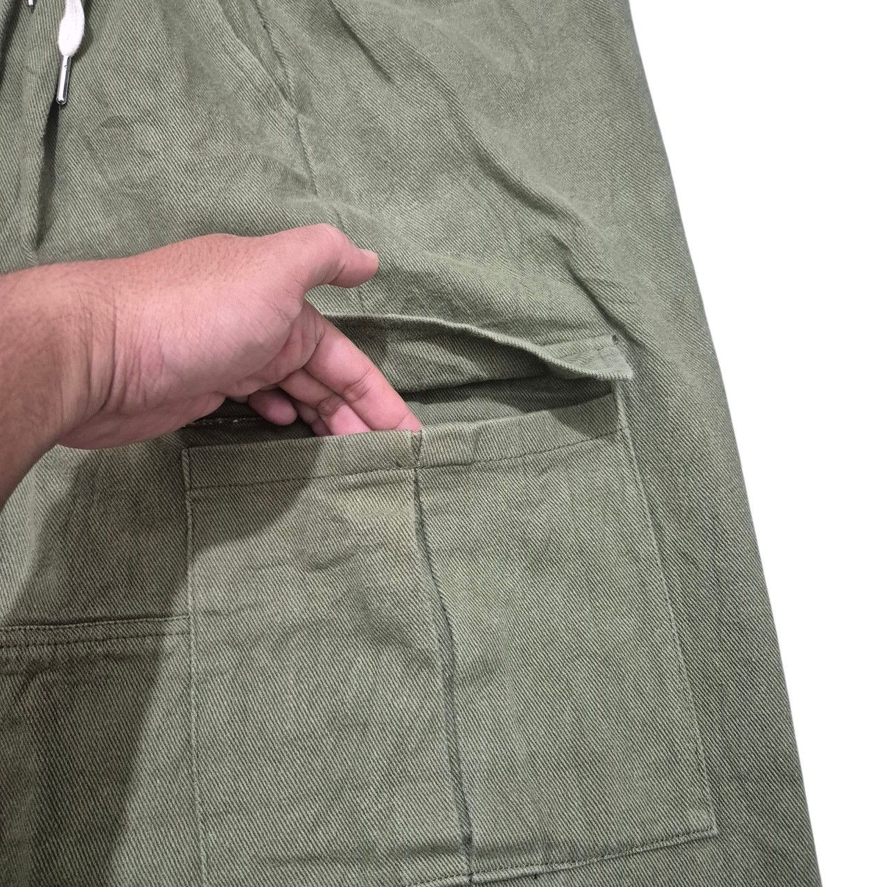 Japanese Brand kutir ultra wide leg baloon pants Size US 33 - 12 Thumbnail