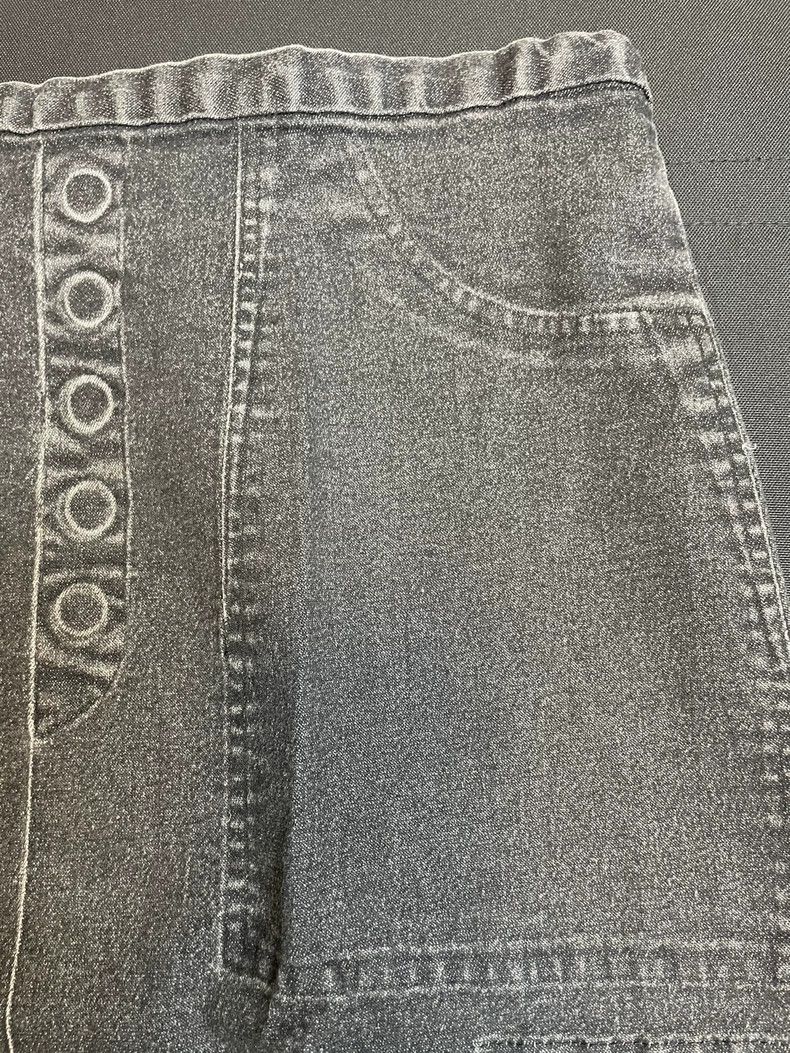 Undercover undercover size 1 99SS Relief Washed Denim Skirt 2502-Nexta Size 24" / US 00 / IT 34 - 4 Thumbnail