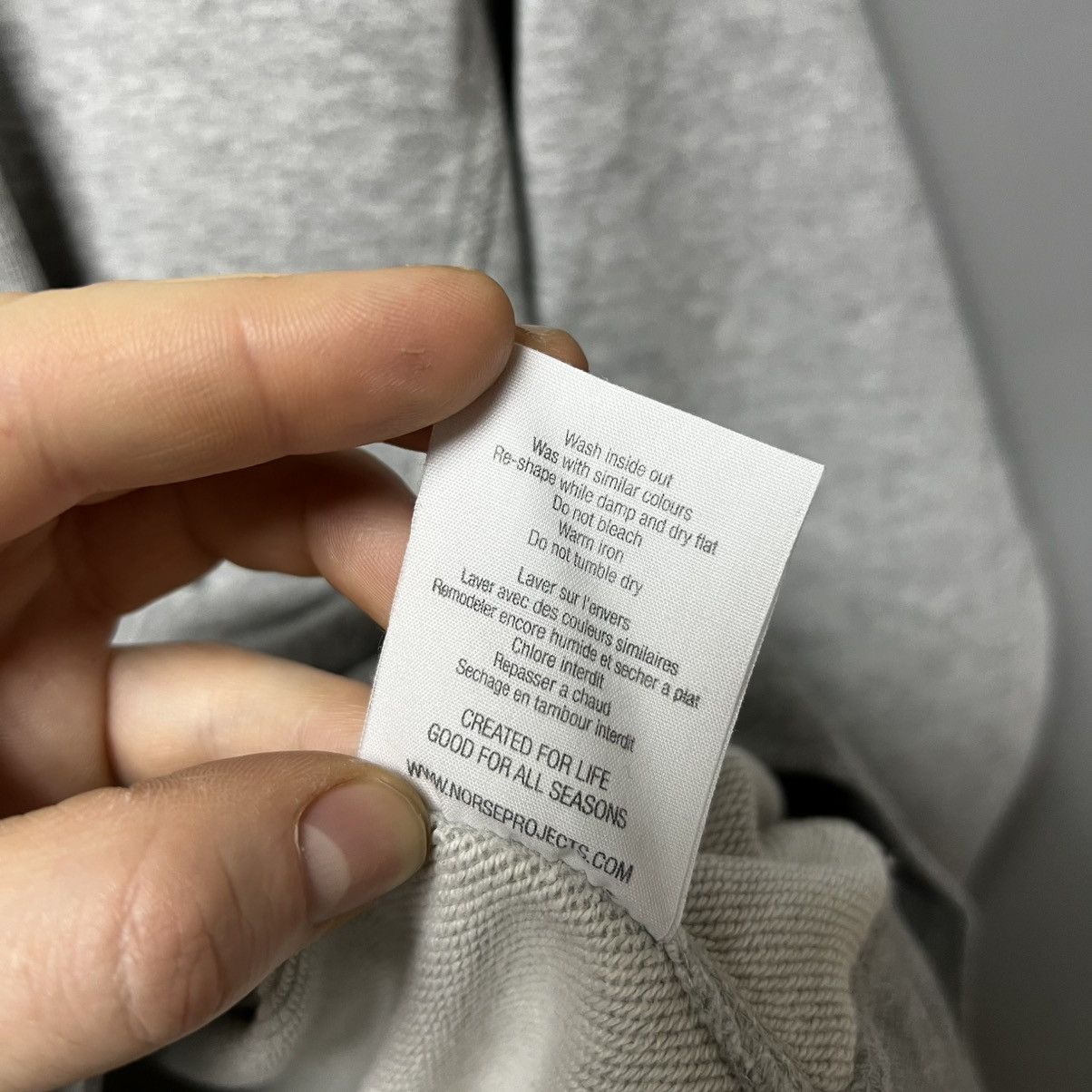 Norse Projects Norse Projects Sweatshirt Wave Logo Gray Crewneck Men’s y2k Size US S / EU 44-46 / 1 - 11 Thumbnail