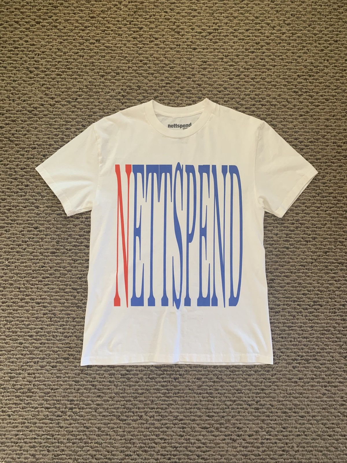 NettSpend 2025 Invert Tour "VLONE" White Tee Size Medium
