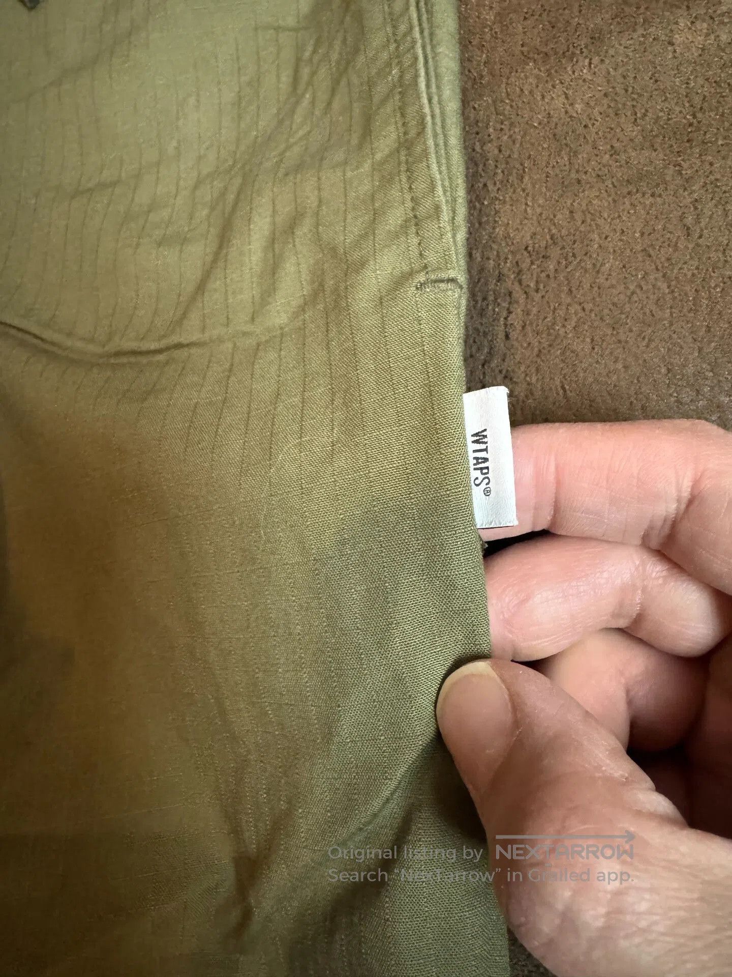 Wtaps WTAPS 24AW Relaxed Washed Casual Pants. Size US 28 / EU 44 - 2 Thumbnail
