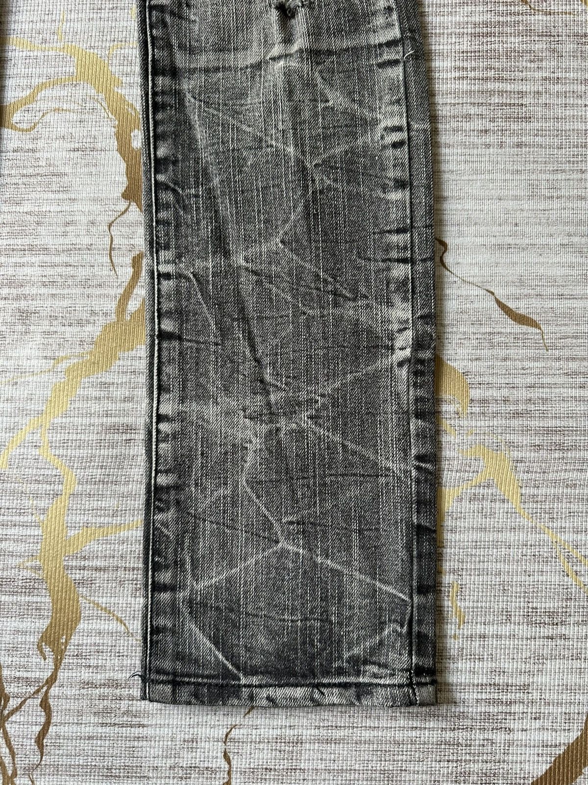 Japanese Brand CHU XXX Distressed Claw Marks Design Denim Size US 30 / EU 46 - 7 Thumbnail