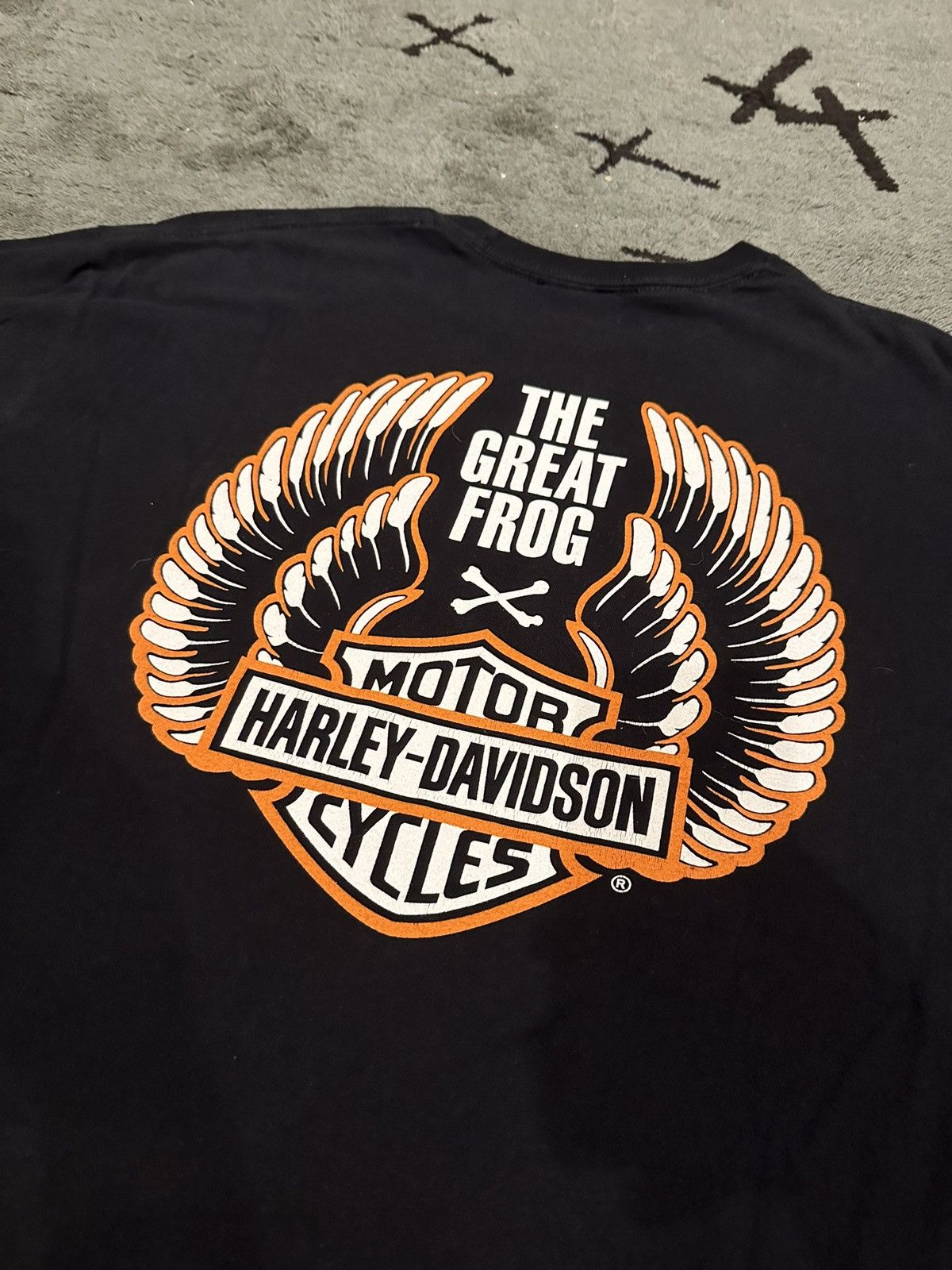 Harley Davidson × The Great Frog The Great Frog x Harley Davidson Motorcycles Logo Tee Size US XL / EU 56 / 4 - 3 Thumbnail