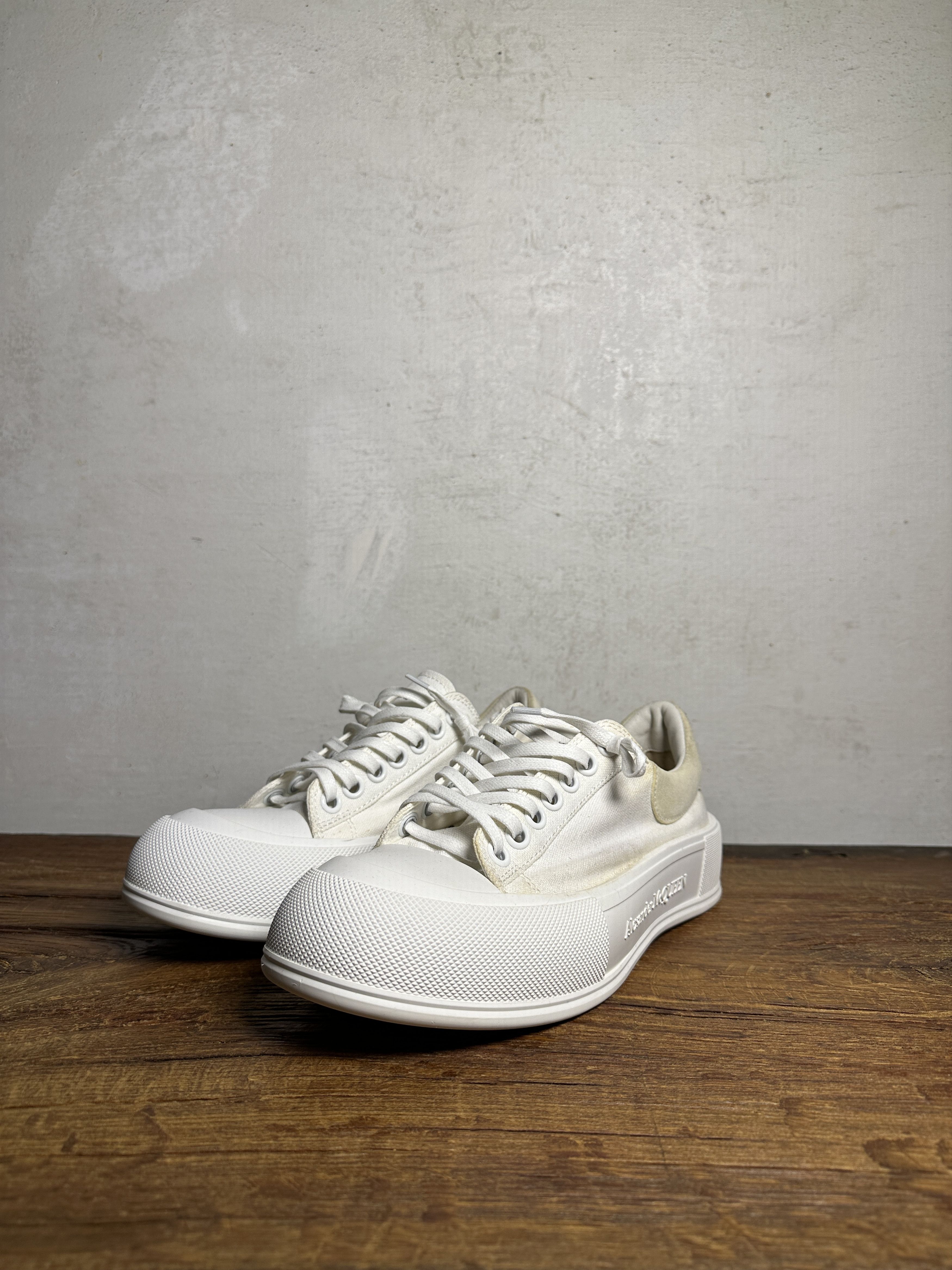 Alexander McQueen Alexander McQueen Deck Plimsoll Sneakers Size US 10 / IT 40 - 3 Thumbnail