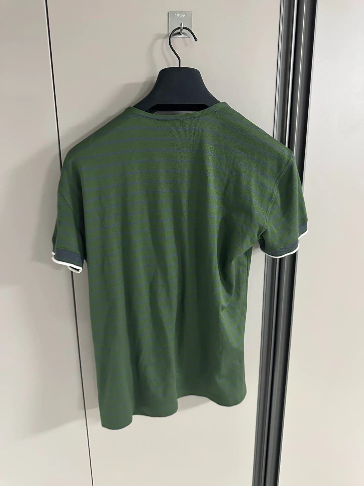 Giorgio Armani Giorgio Armani Mulberry Silk Short Sleeve Polo K18 Size US M / EU 48-50 / 2 - 2 Thumbnail