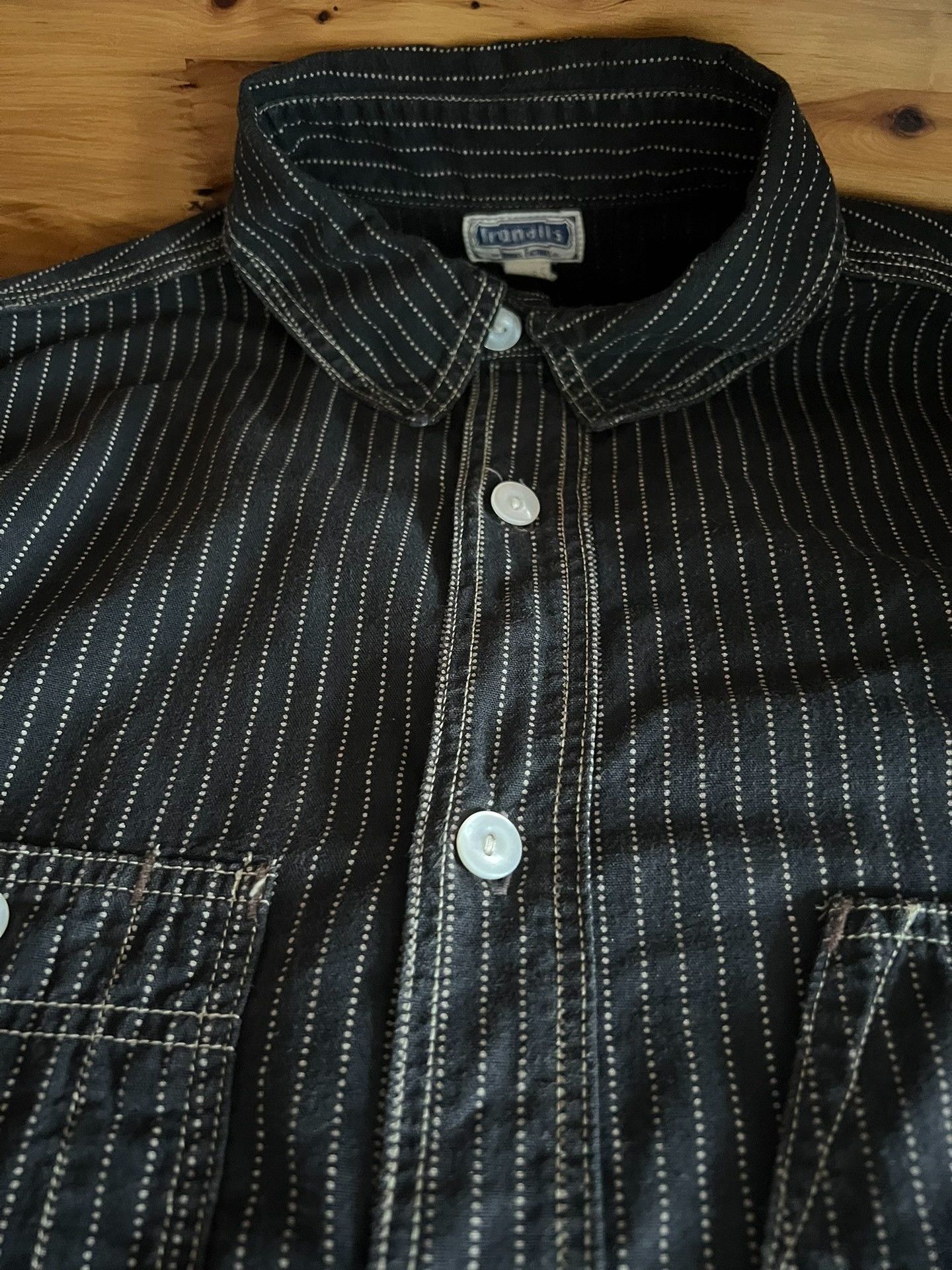 Freewheelers Freewheelers Black Wabash Work Shirt Size US M / EU 48-50 / 2 - 9 Thumbnail