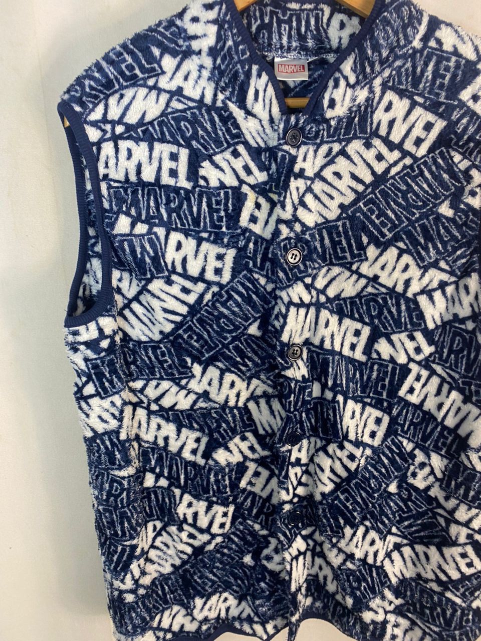 Marvel Comics Marvel fullprint fleece button up vest Size US M / EU 48-50 / 2 - 3 Thumbnail