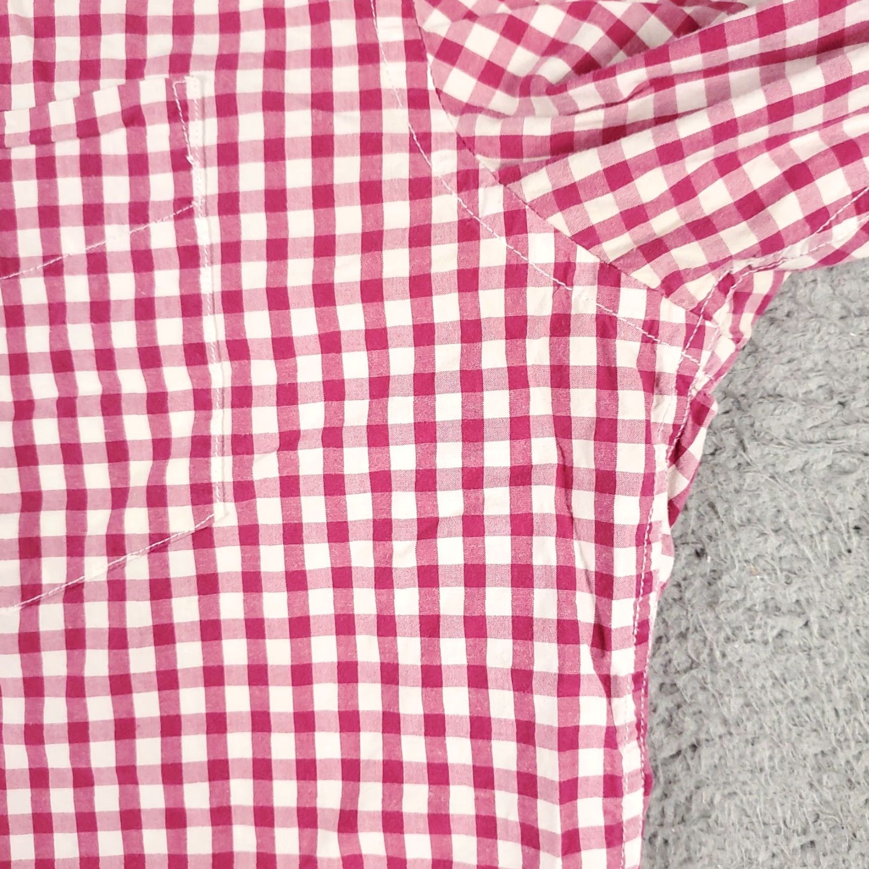 American Eagle Outfitters American Eagle Outfitters Shirt Men L Red Check Long Sleeve Cotton Button-Up Casual Size US L / EU 52-54 / 3 - 4 Thumbnail